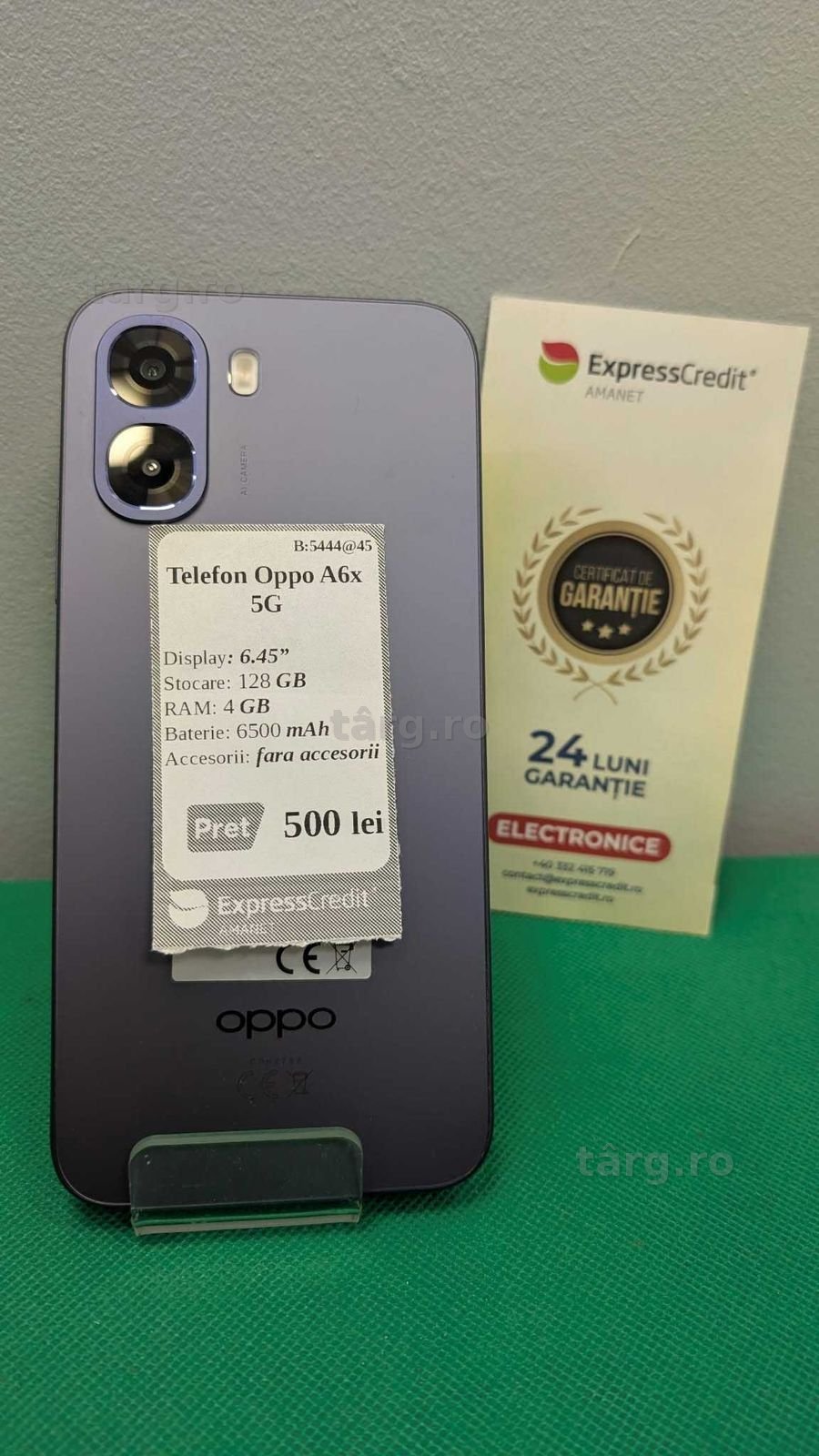 Telefon Oppo A6x 5G (AG45 B.5444) GARANTIE 24 LUNI 2