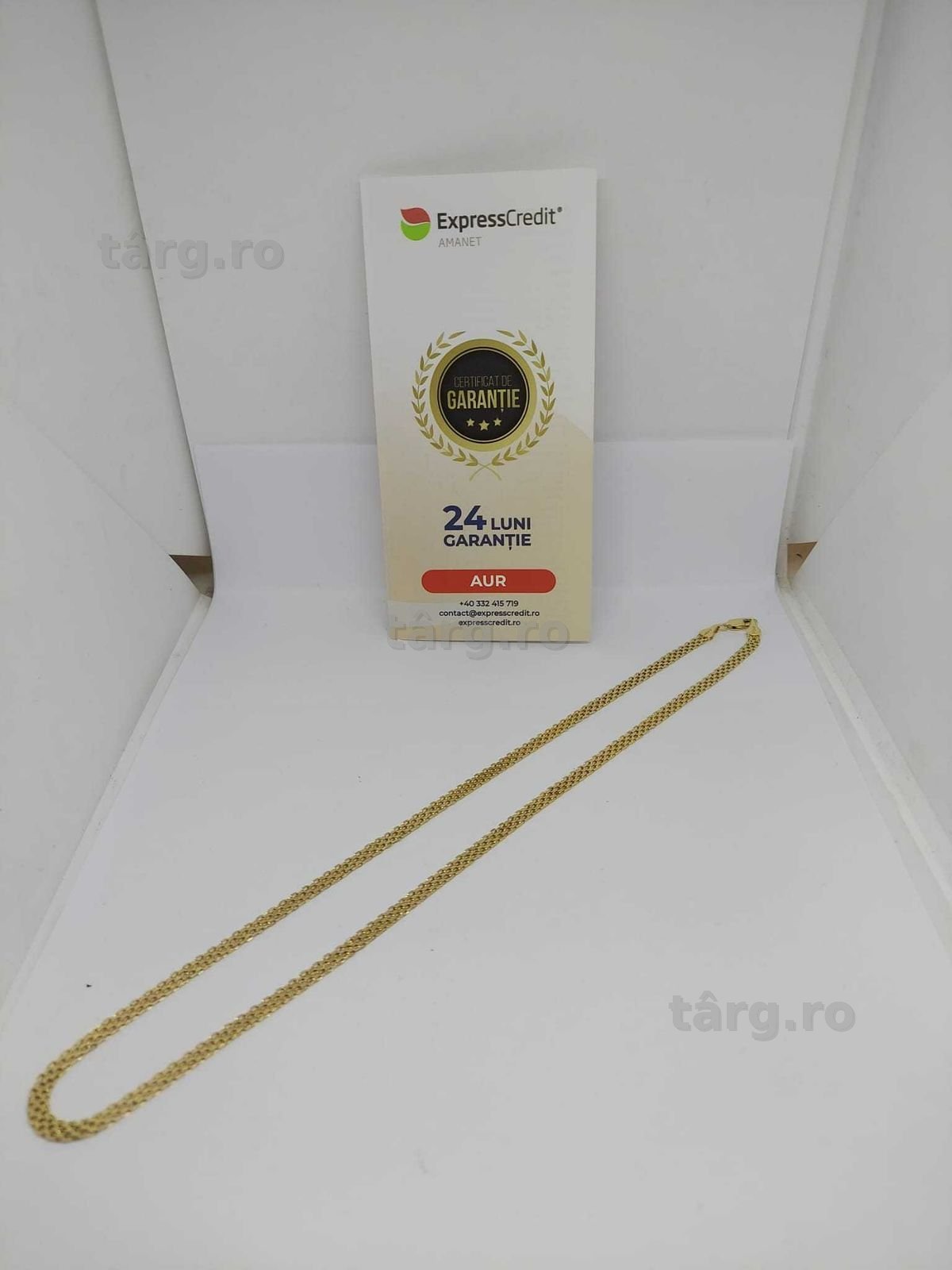 Lant aur 14k 9.66gr [35290/30 Pacurari 2] Garantie 2 ani!
