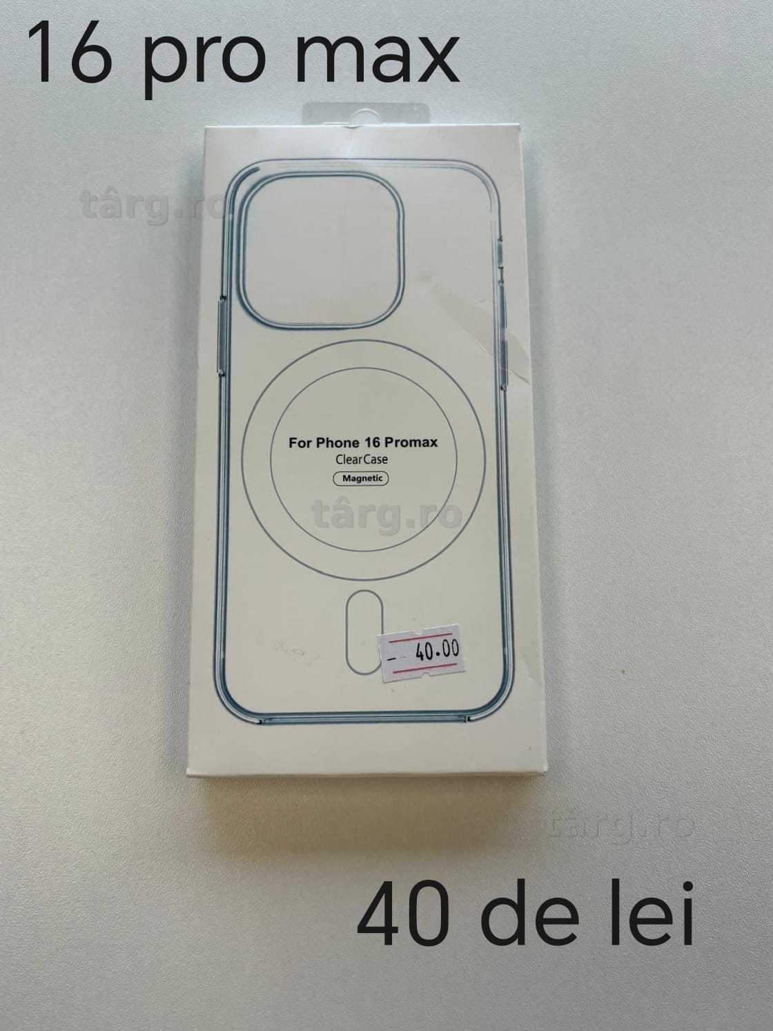 Huse, Folii, Cabluri iPhone 16 Pro Max - Montaj gratuit folie 5