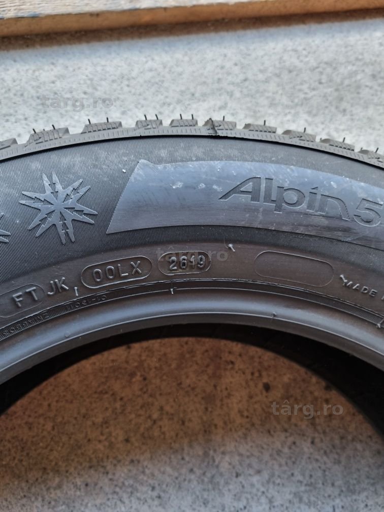 4 anvelope iarna NOI MICHELIN 195/60/16 dot 2019 pret per bucata 7