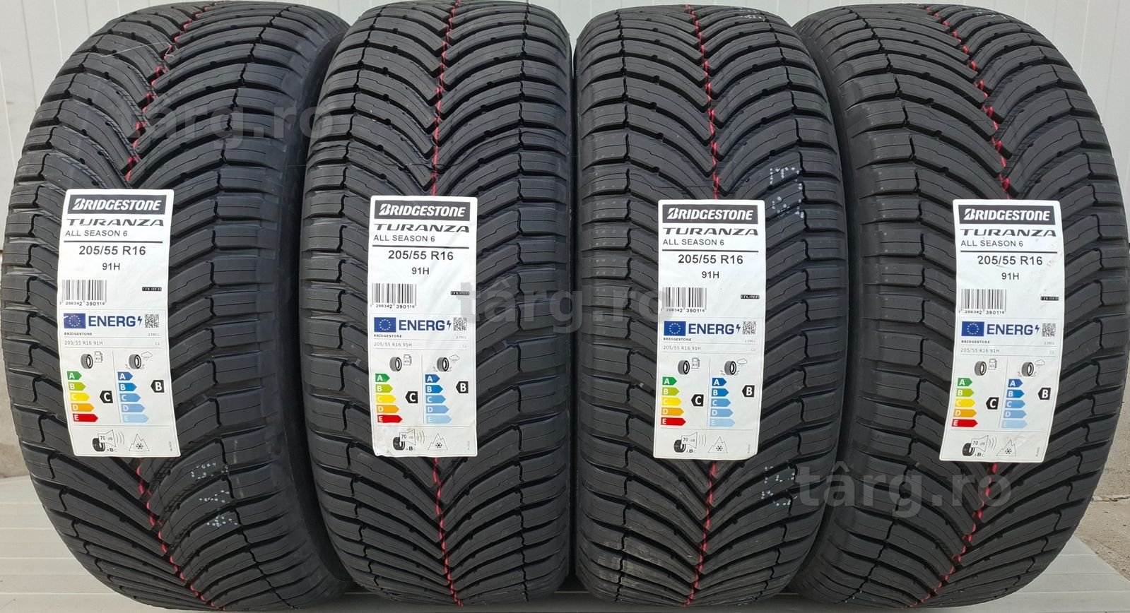 205/55 R16,91H,BRIDGESTONE Turanza All Season, Anvelope all season M+S