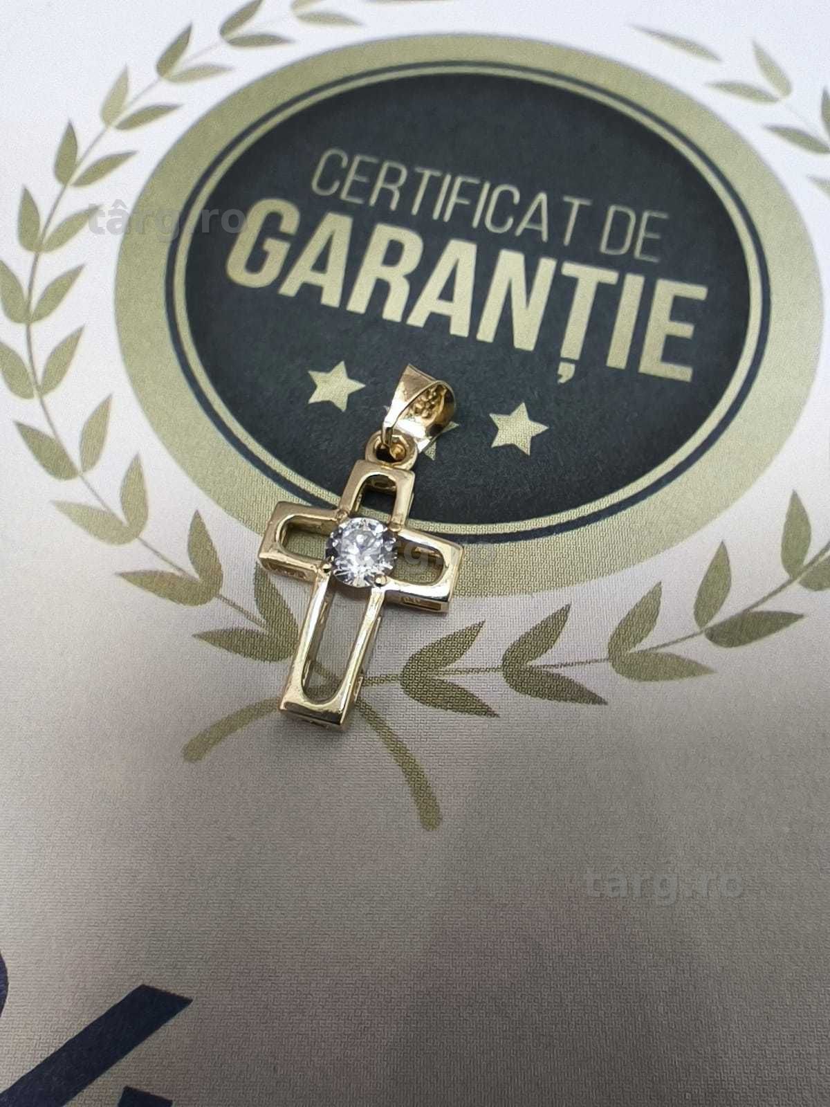 Medalion din aur de 14K  (Ag43 Falticeni B3586.1) - Garantie/Factura! 4