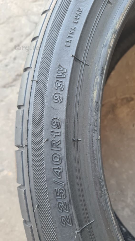 4 anvelope vara Bridgestone 225/40/19,dot 2022. 6