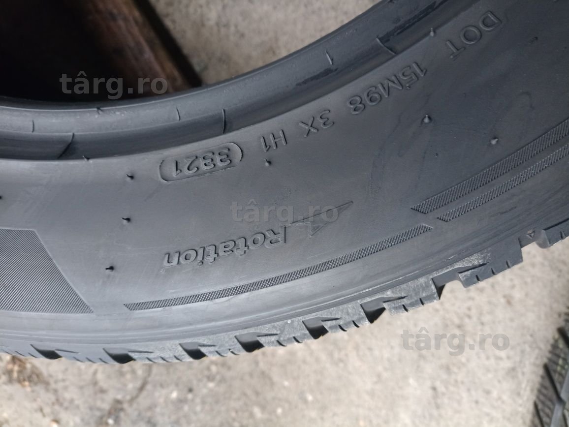 4 anvelope de iarna Hankook 2x255/50 R19 dot 3121 2x235/55 R19 dot3321 7