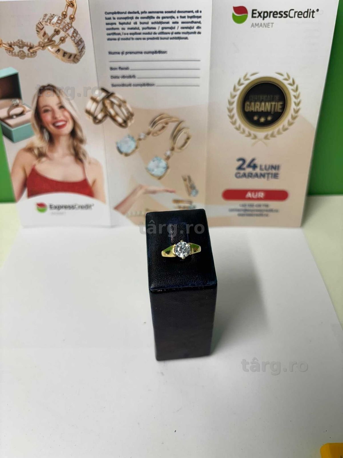 Inel aur 14k 1.69g (B.61391.2-Tatarasi) Garantie 2 ani-695 lei