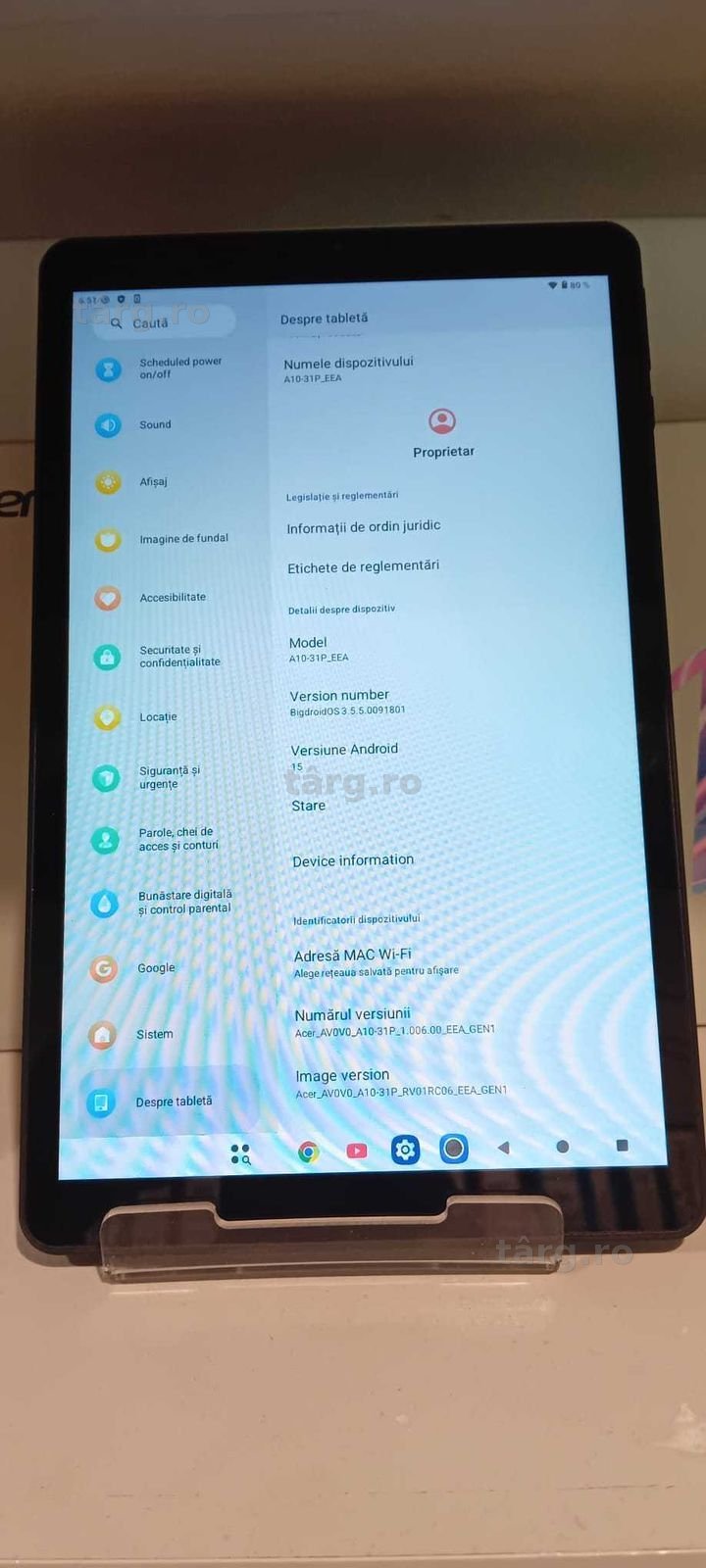 Tableta Acer Iconia A10 (Ag18 Tutora b.28765) Garantie 2 ani! 2