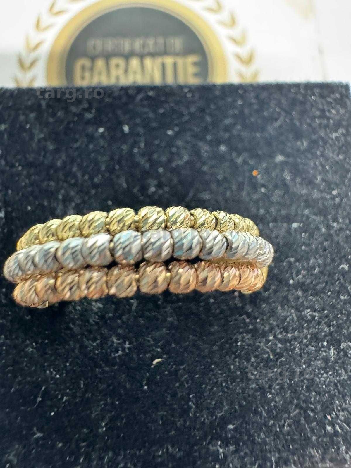 Inel din aur 14k (70245.9/ 10 Pacurari 1) garantie 2 ani! 3