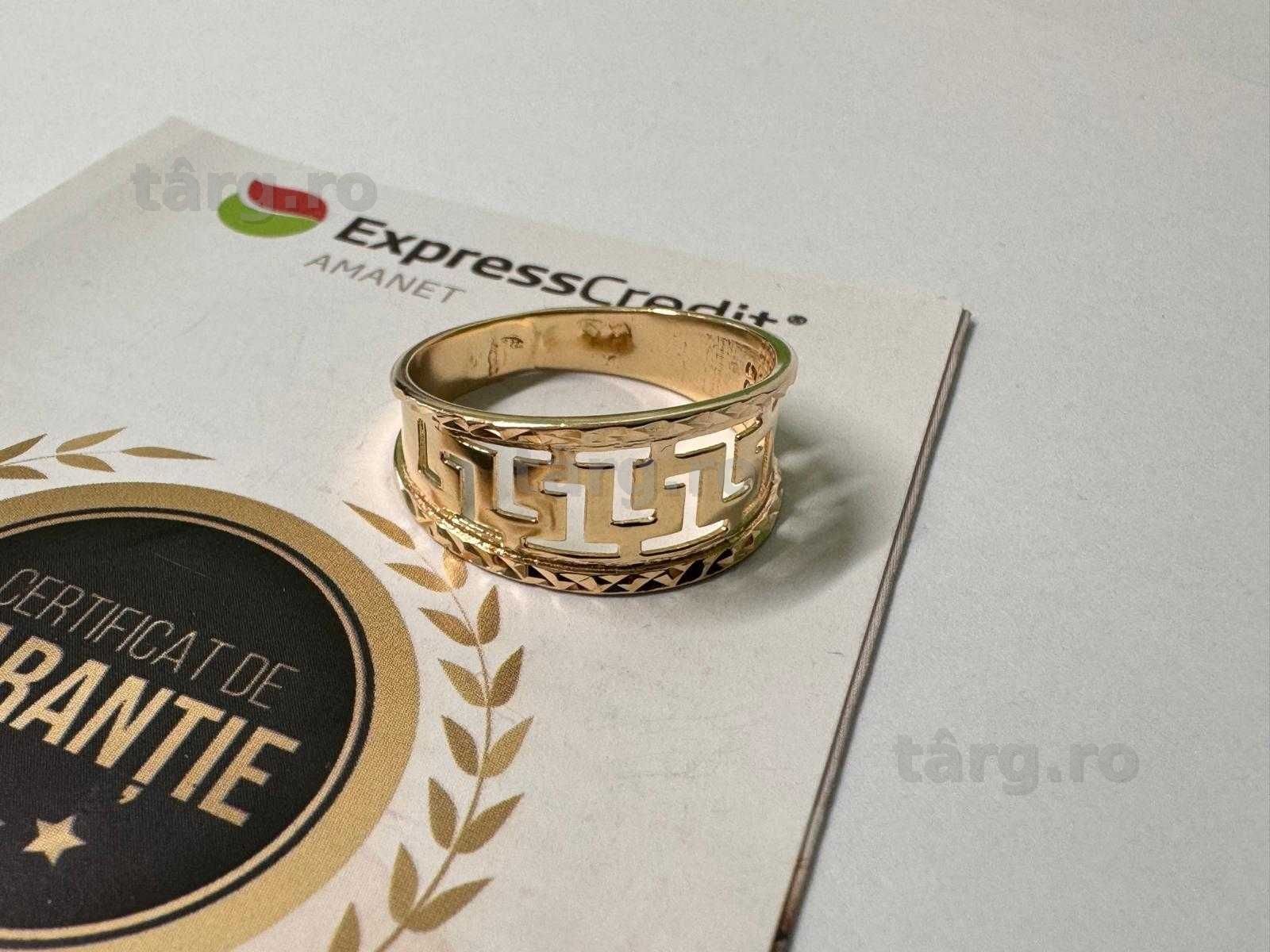 Inel aur 14k 3.69g (B60774-Tatarasi) Garantie 2 ani!