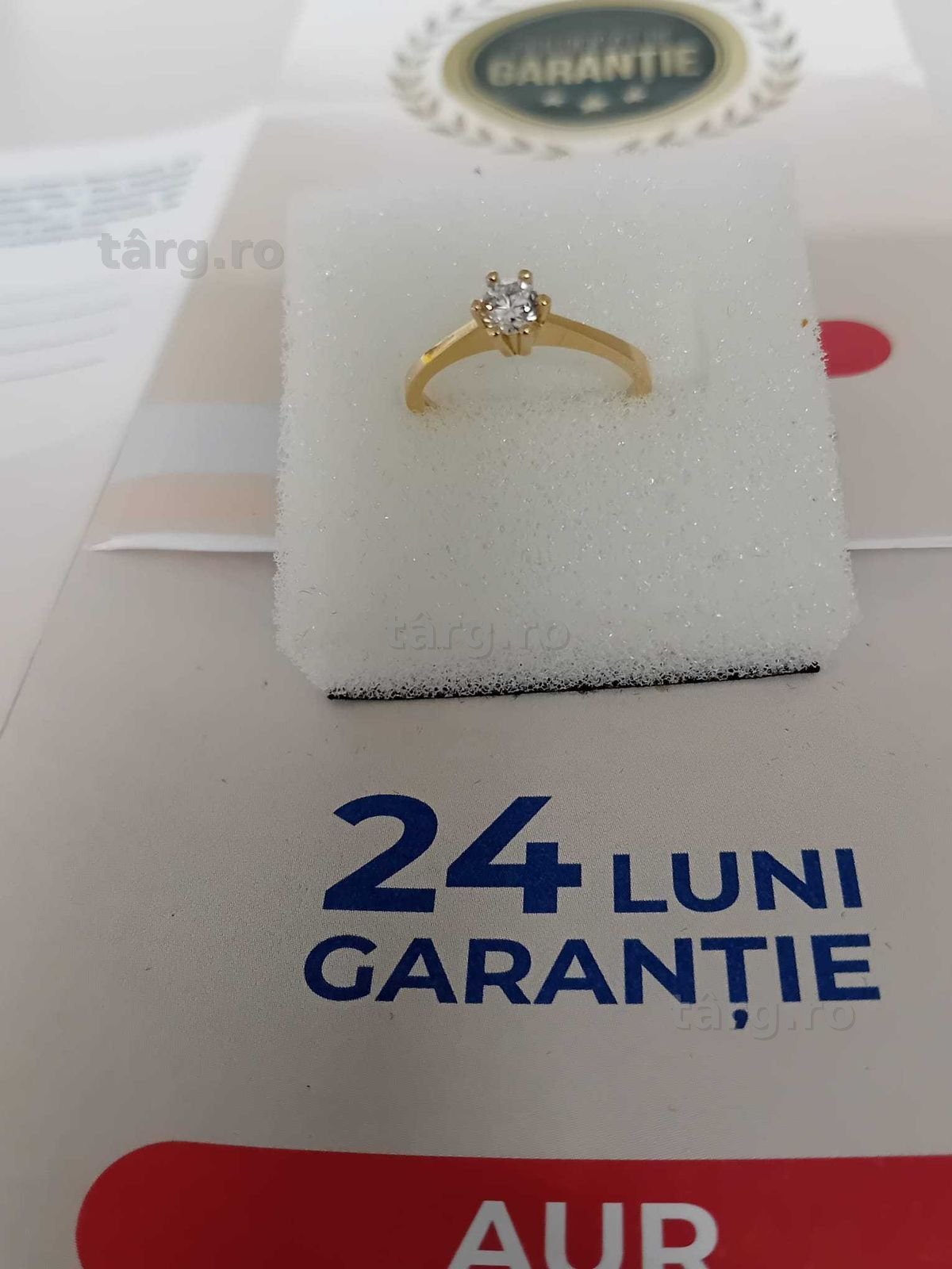 Inel aur 14k [Tomesti-b:33100.3]-Garantie 2 ani! 4