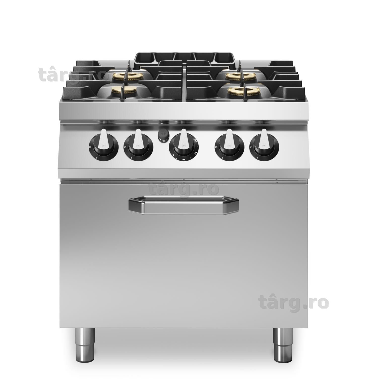 Modular Italy - Aragaz 4 focuri + Cuptor, Masina de gatit profesionala