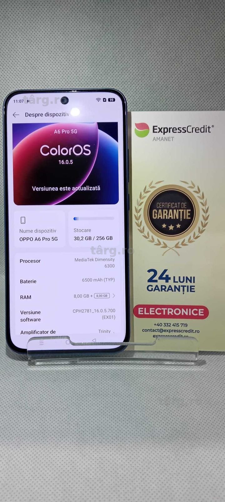 Oppo A6 Pro (Ag18 Tutora b.28598) Garantie 2 ani! 2