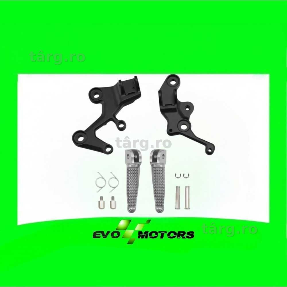 Set Suport scarite pilot Kawasaki Ninja 400 500 Z400 Z500 2018 2024 stanga dreapta fata A1781
