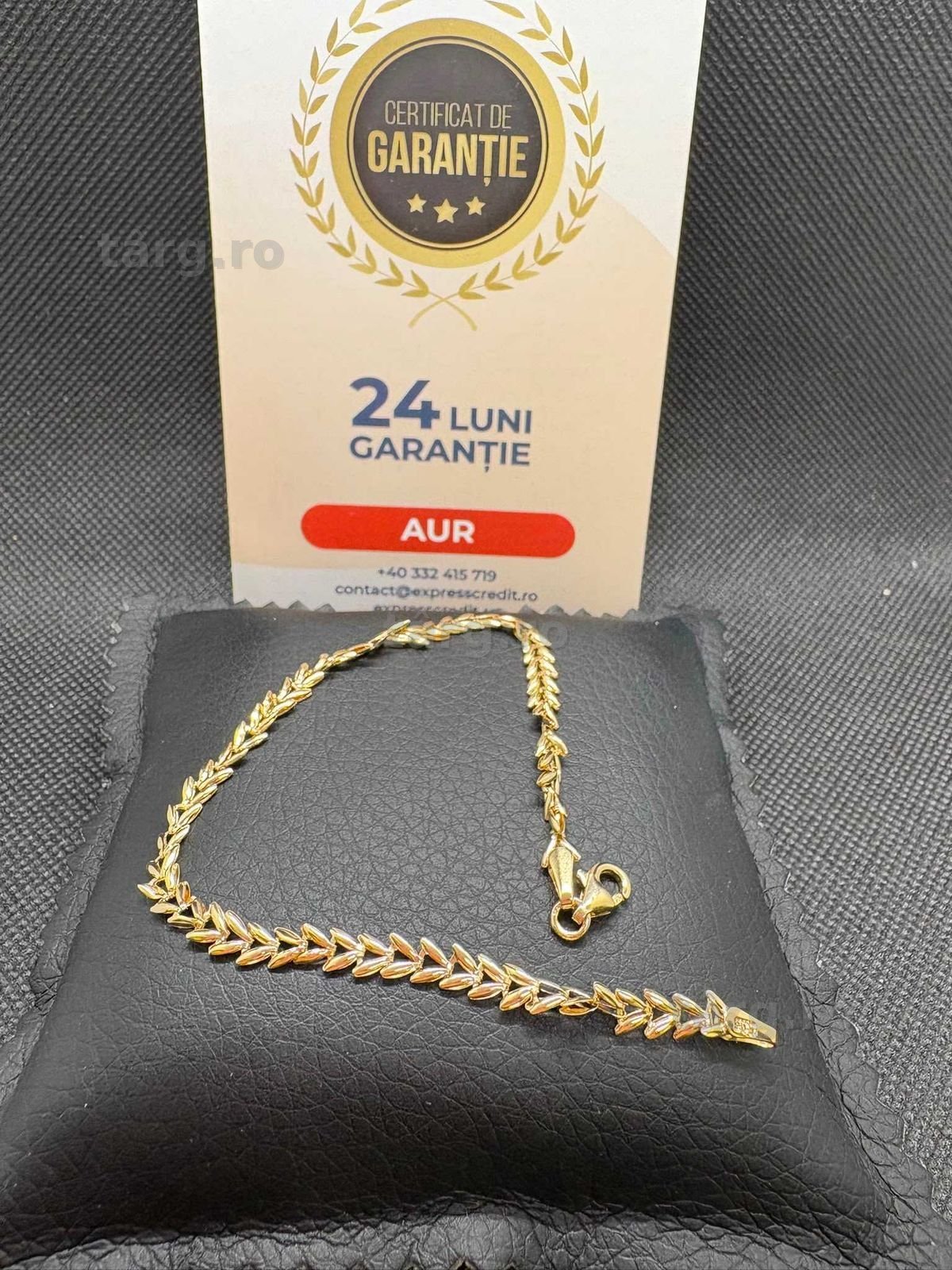 Bratara aur 14k 2.23g (B.25821 AG31 Barboi) Garantie 2 ani!