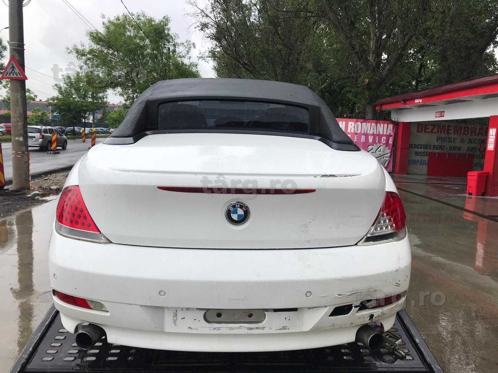 Dezmembrez bmw seria 6 e63 cabrio 630i/cod motor n52b30 A/decapotare