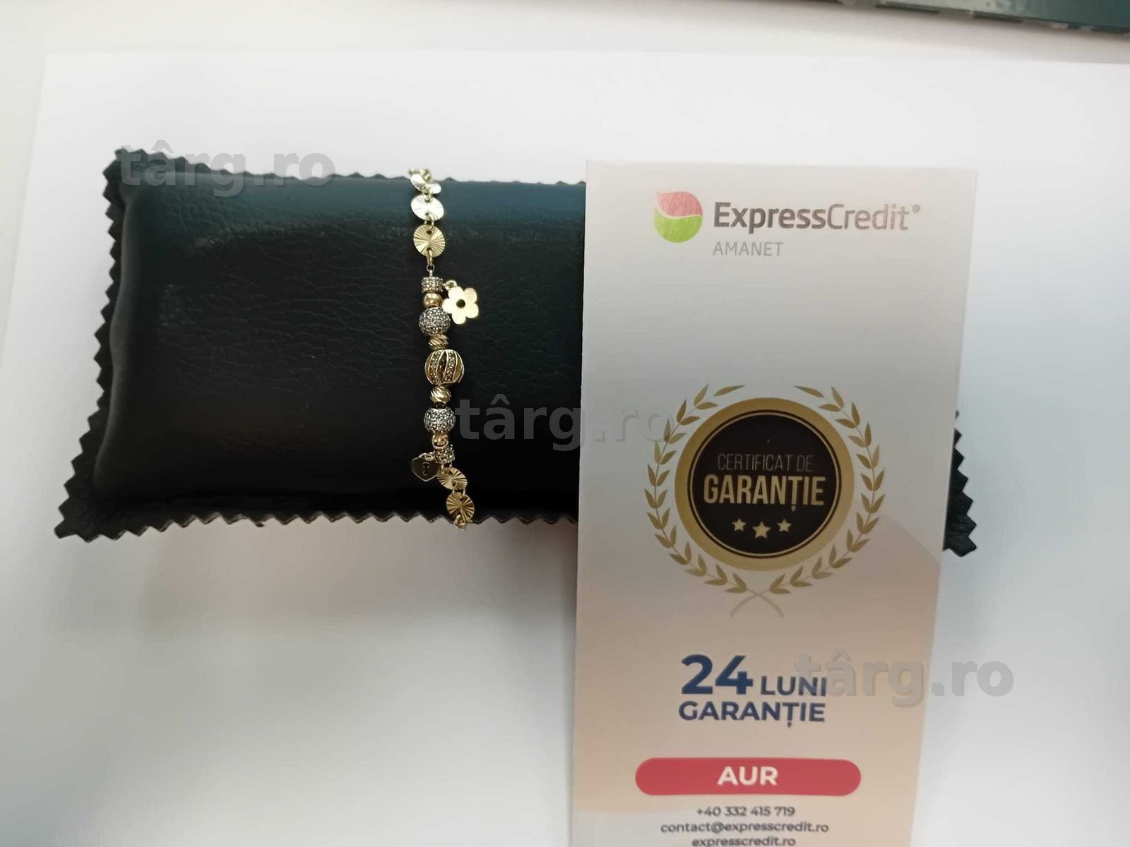 (AG33) Bratara Aur 14K / Garantie 2 Ani. 3
