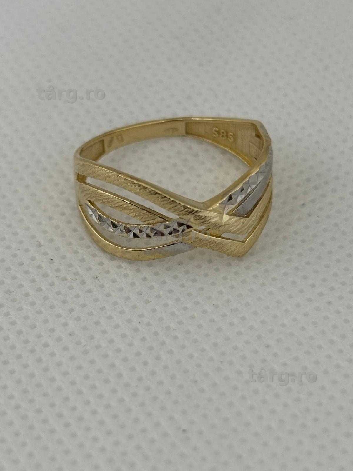 Inel aur 14K 2.25gr  (Ag43 Falticeni B3910) - Garantie/Factura! 2