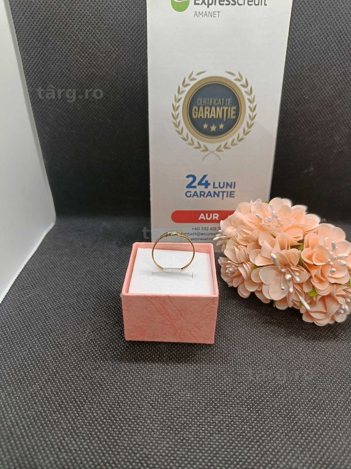 Inel aur 14K 1.54g (Ag16 Moldova b32280) - Garantie 2 ani! 3