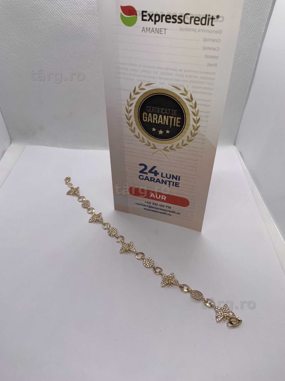 Bratara aur 14K 7.31g (Ag4 Dacia B.51634.6) Garantie 2 ani