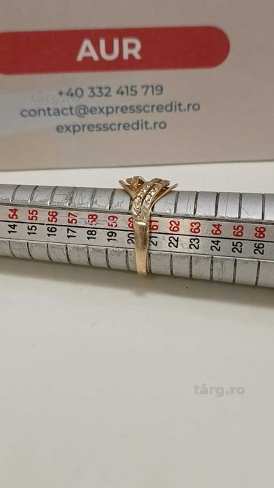 [AG24 Harlau B.45872.3] Inel aur 14k 3.60gr - Garantie 2 ani! 4