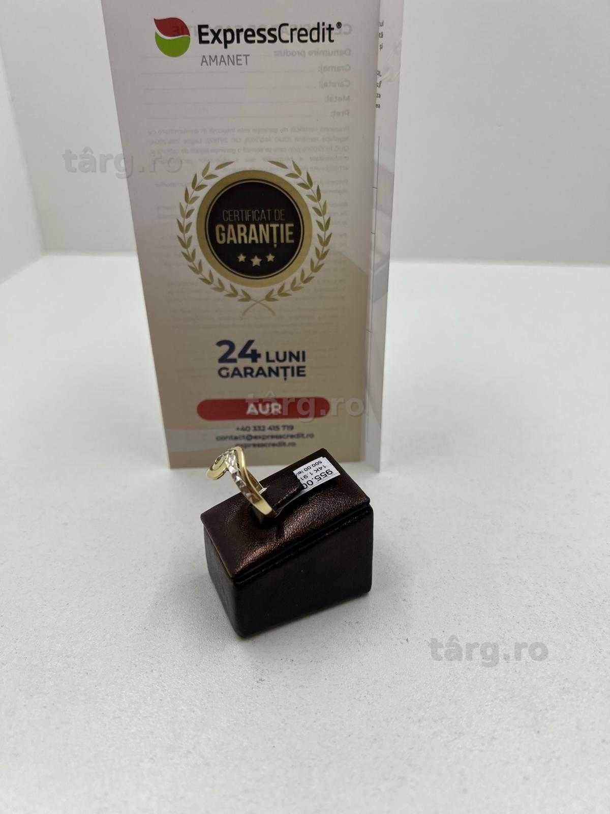 Inel Aur 14K 1.91g (Ag25 Belvedere B.42496.7) Garantie 2 ani! 3