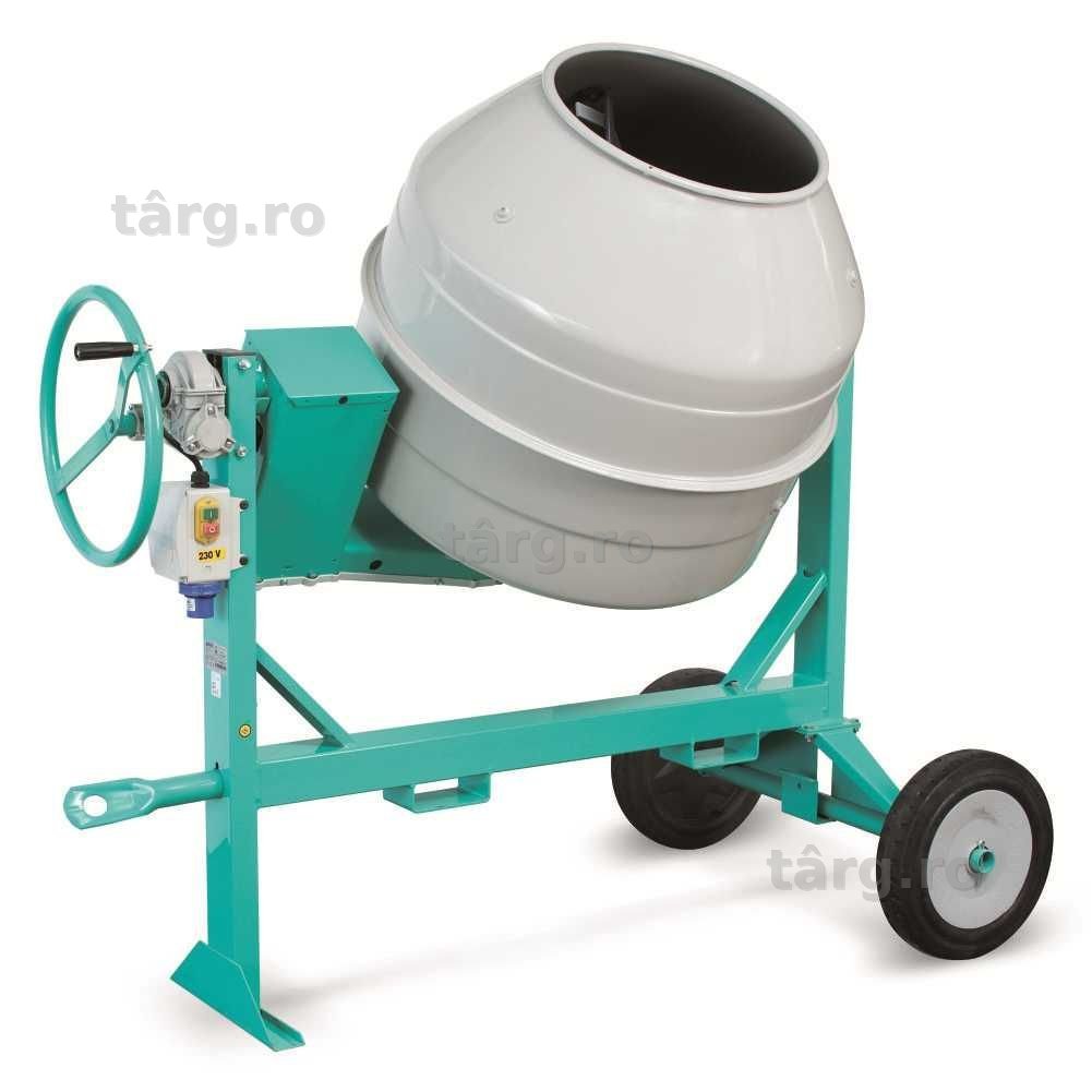 Betoniera profesionala IMER Syntesi 300, 314 l, motor 230V, 1.1 kW diam. 823 mm