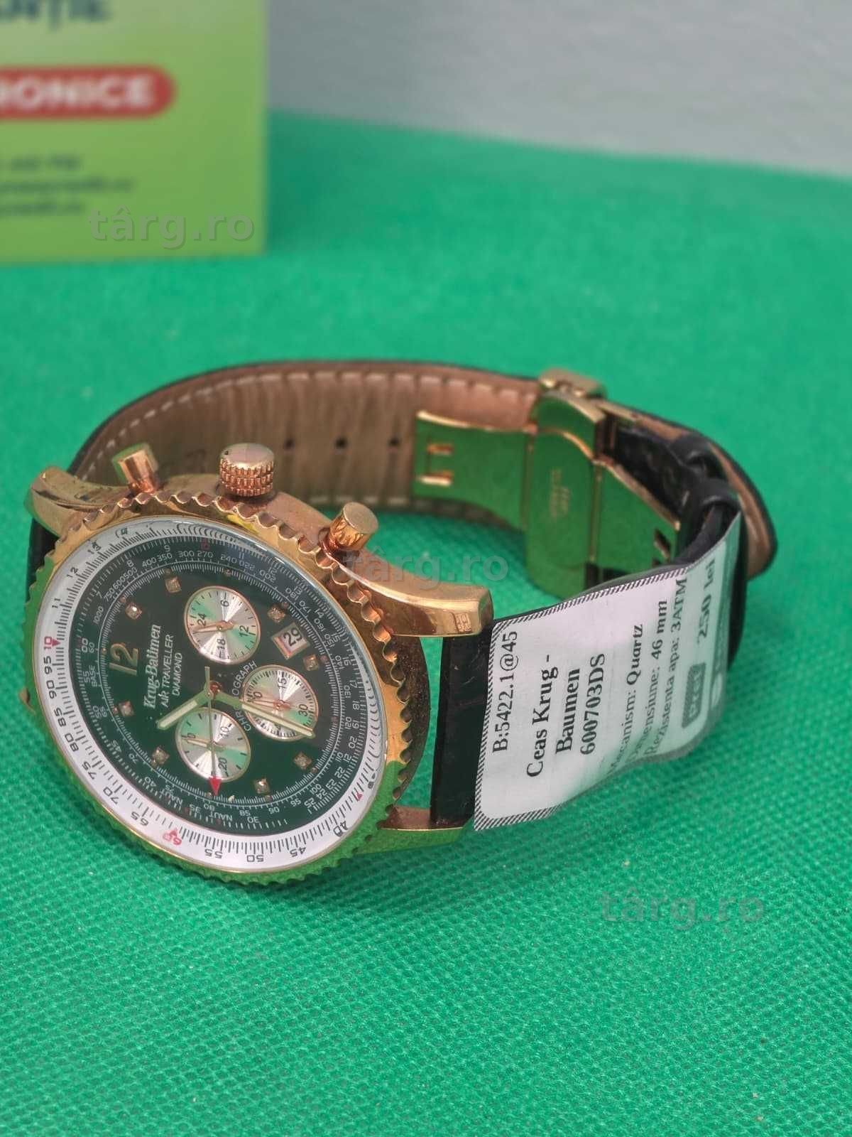 Ceas Krug-Baumen 600703DS [Ag45 Bacau1 B.5422] - Garantie 2 ani 2