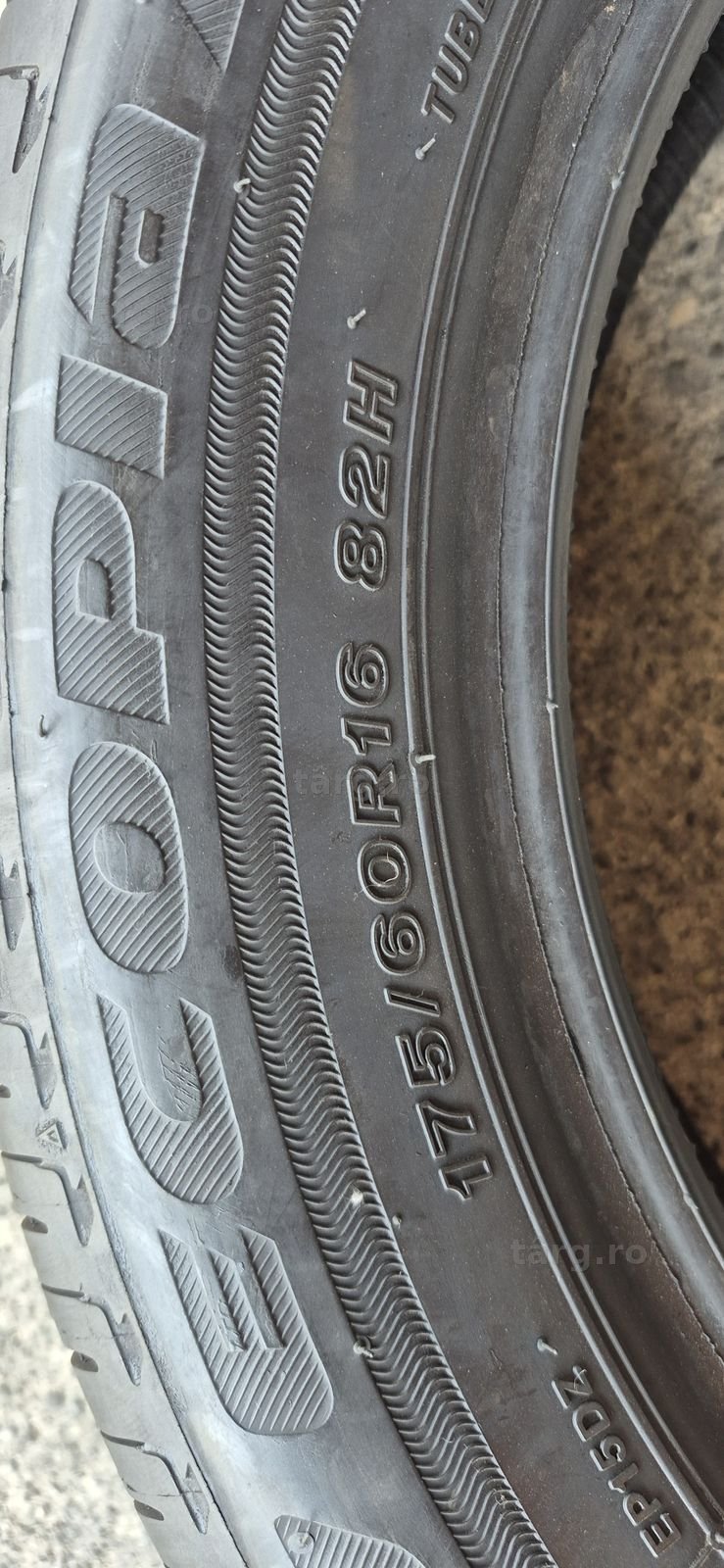 4 anvelope vara ca noi Bridgestone 175/60/16;82H,dot 2021.Pretul este pe bucata. 6