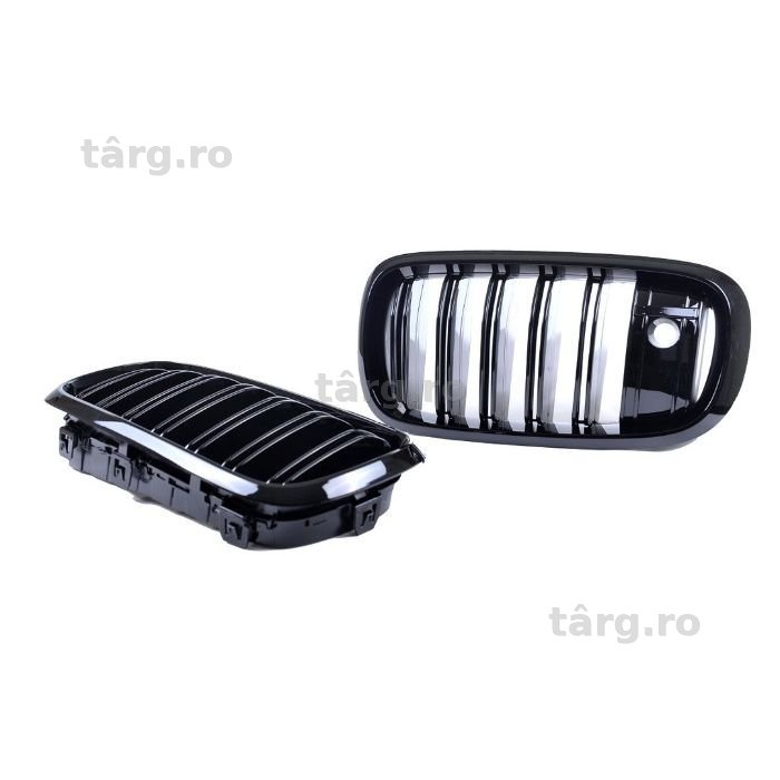 Grile Duble Centrale BMW X5 F15 2013-2017 X6 F16 Cu Night Vision