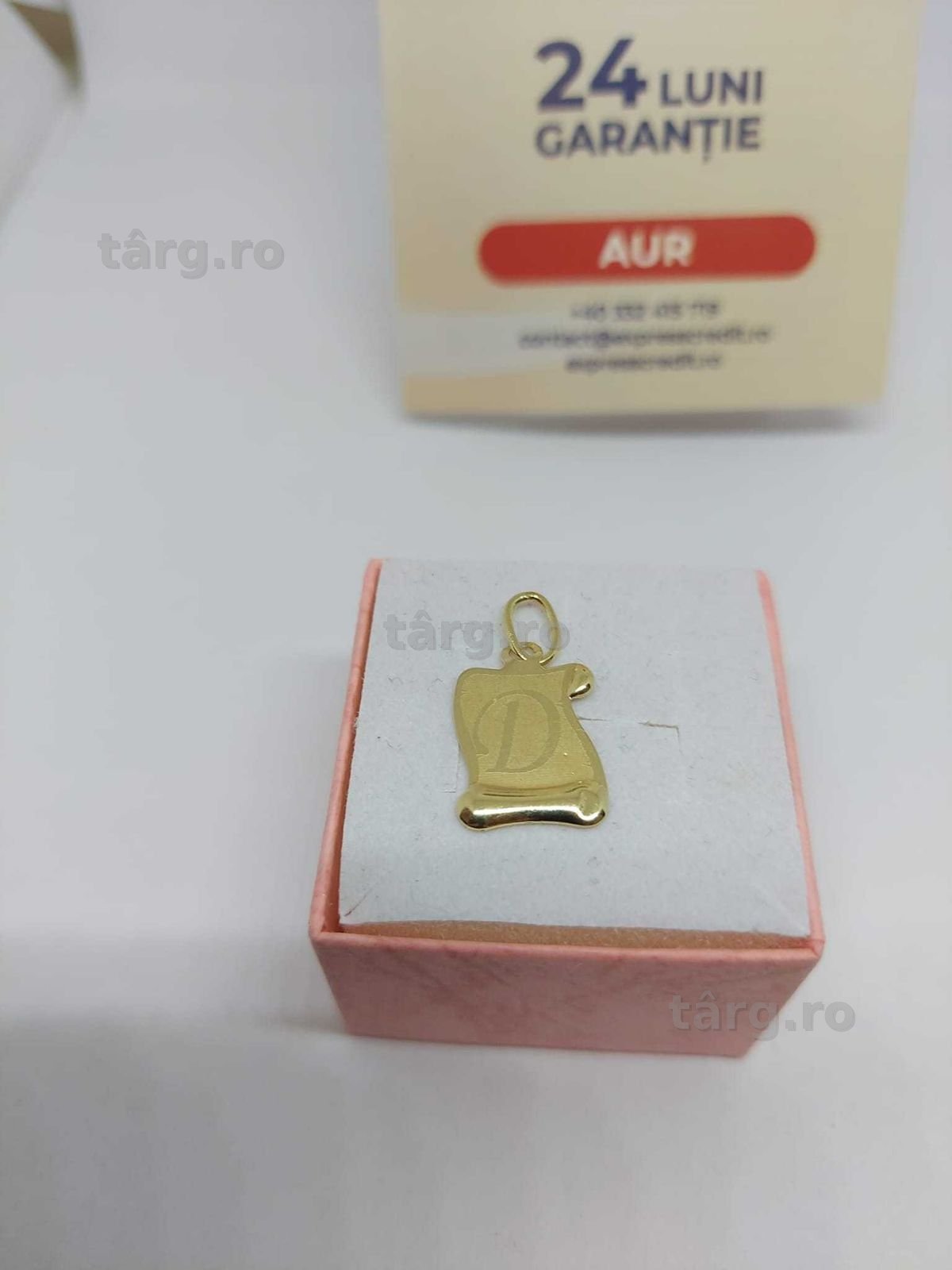 Medalion aur 14k 0.79gr [35382.1/30 Pacurari 2] Garantie 2 ani! 2