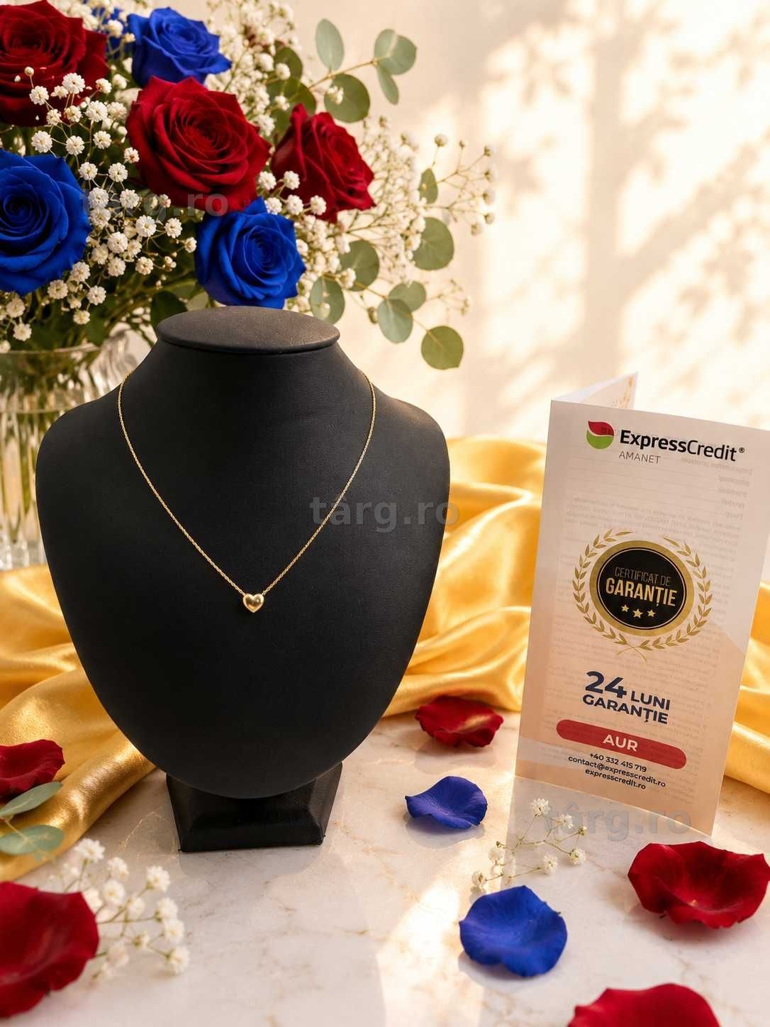 Lant aur 14K 1.40gr (Ag25 Belvedere B.43022.1)-Garantie 2 Ani! 3