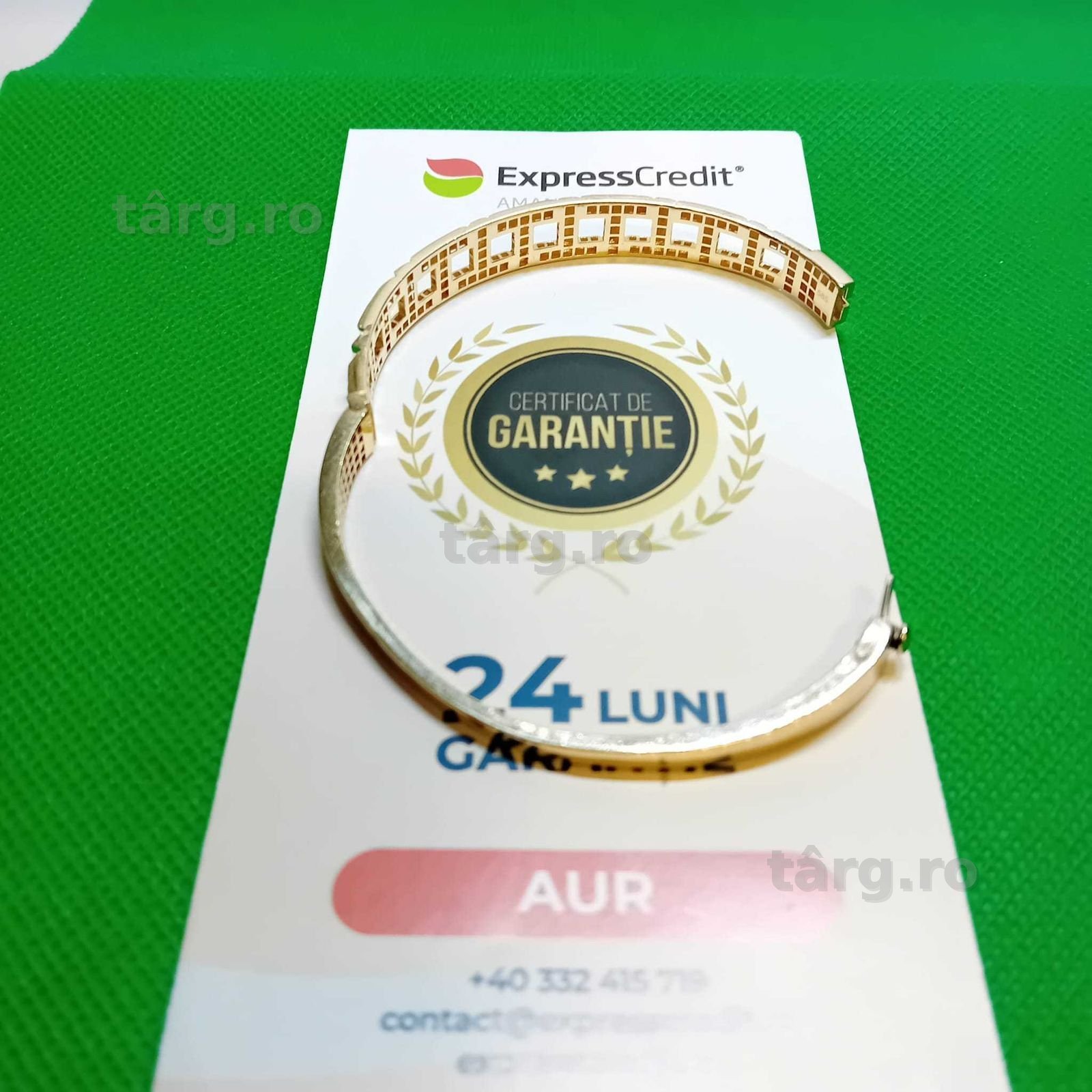 Bratara Aur 14K 8.62g (Ag4 Dacia B.52228.1) Garantie 2 ani 3