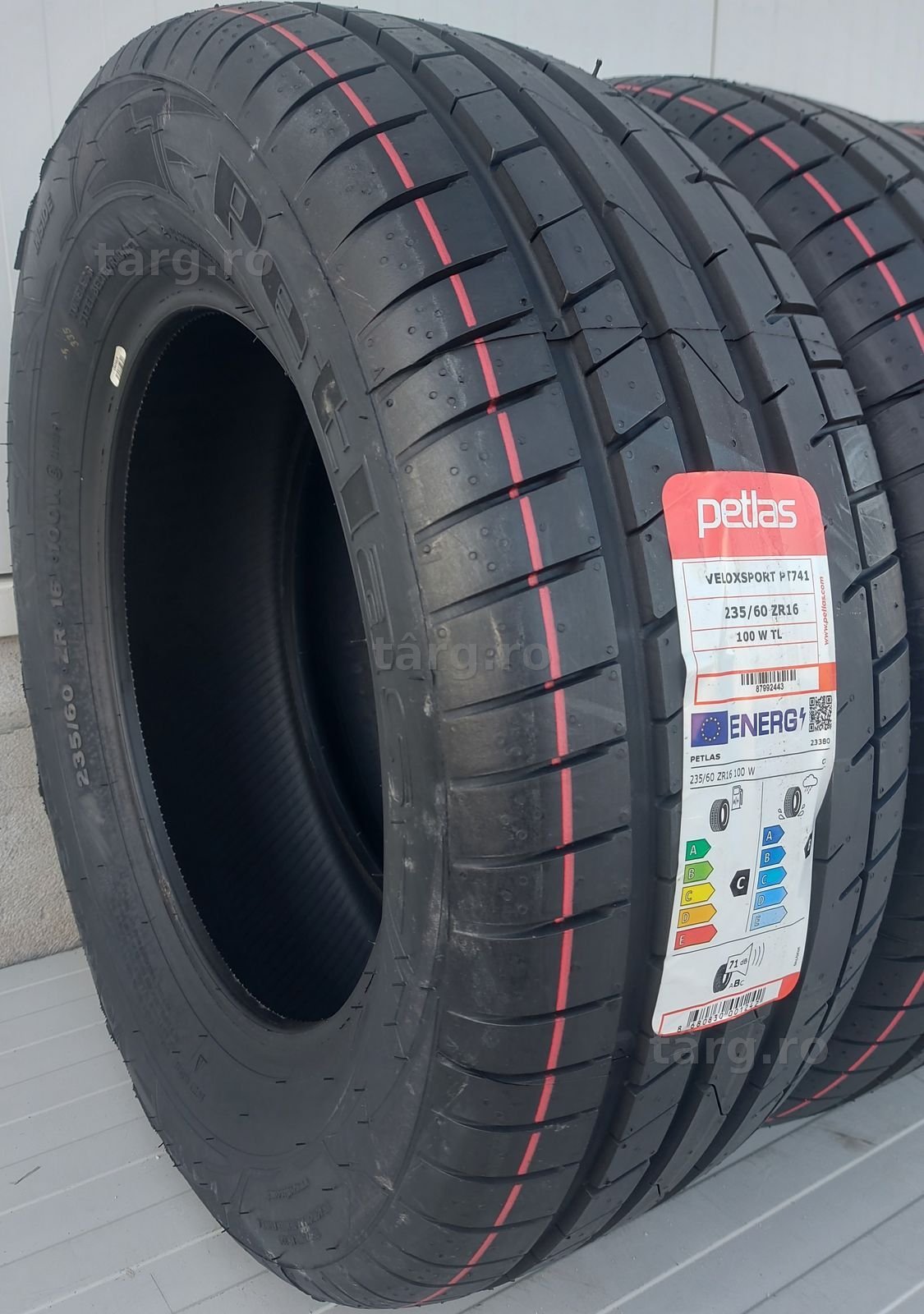 235/60 R16, 100W, PETLAS VELOX SPORT, Anvelope de vara PROMO 3