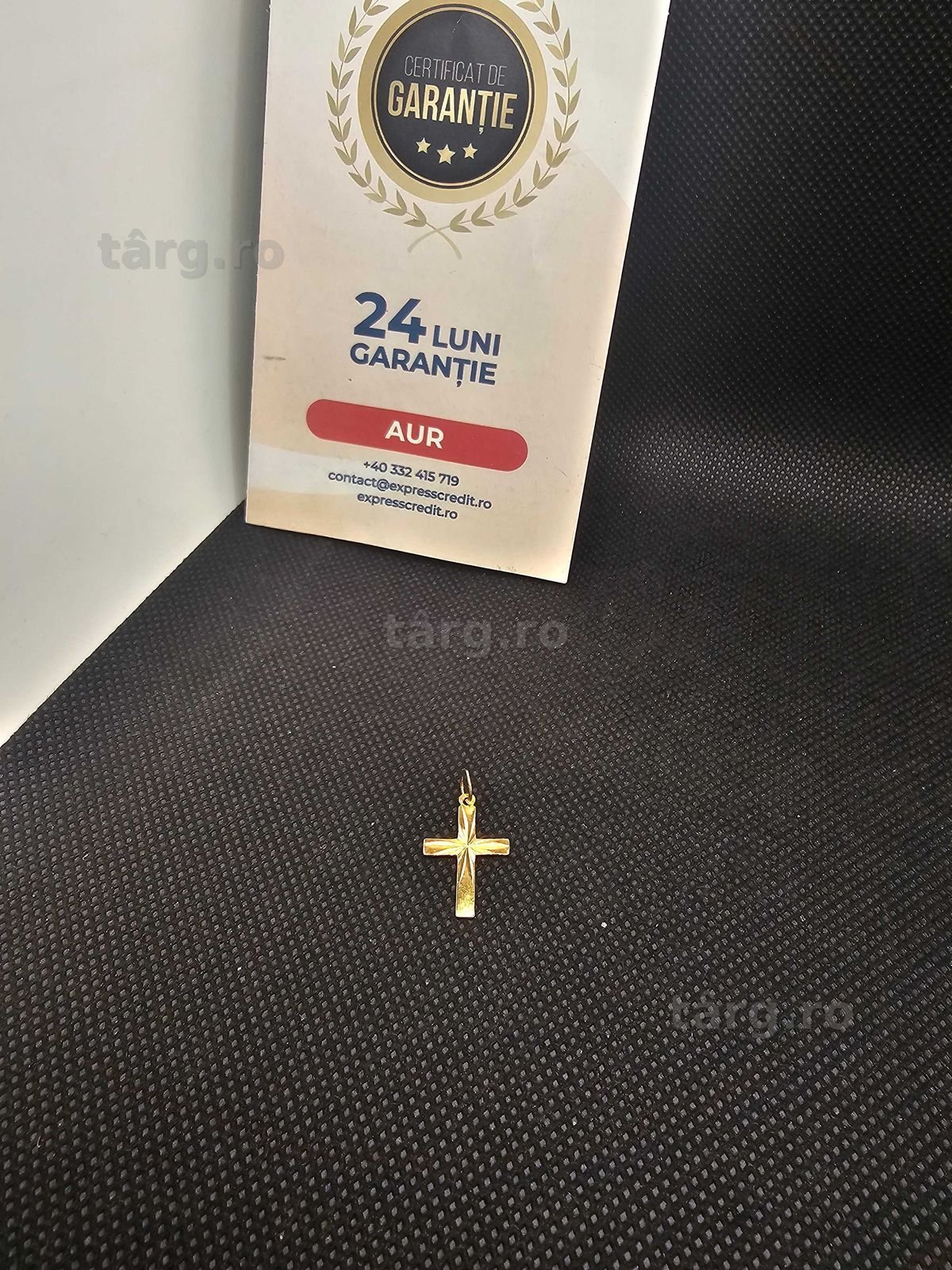 Pandantiv aur 14K 0.50g (50390.2 AG 11 Piata Nicolina) 2 ani garantie!