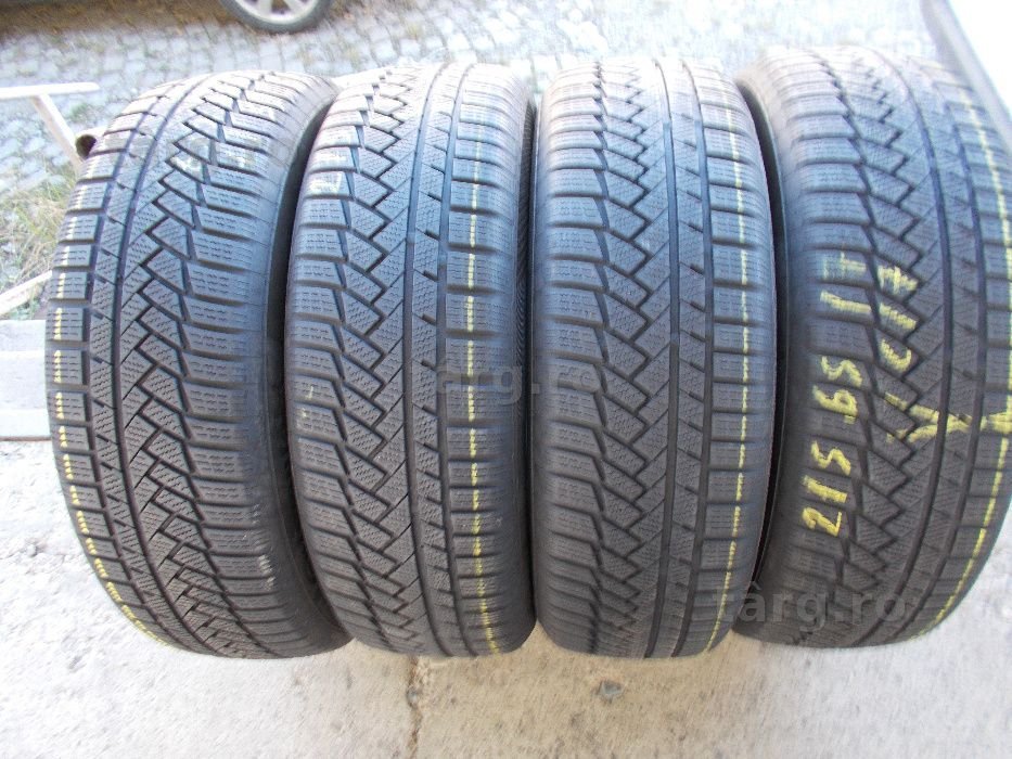 4 anvelope iarna 215 65 17 continental dot 2017 profil 6,5 mm
