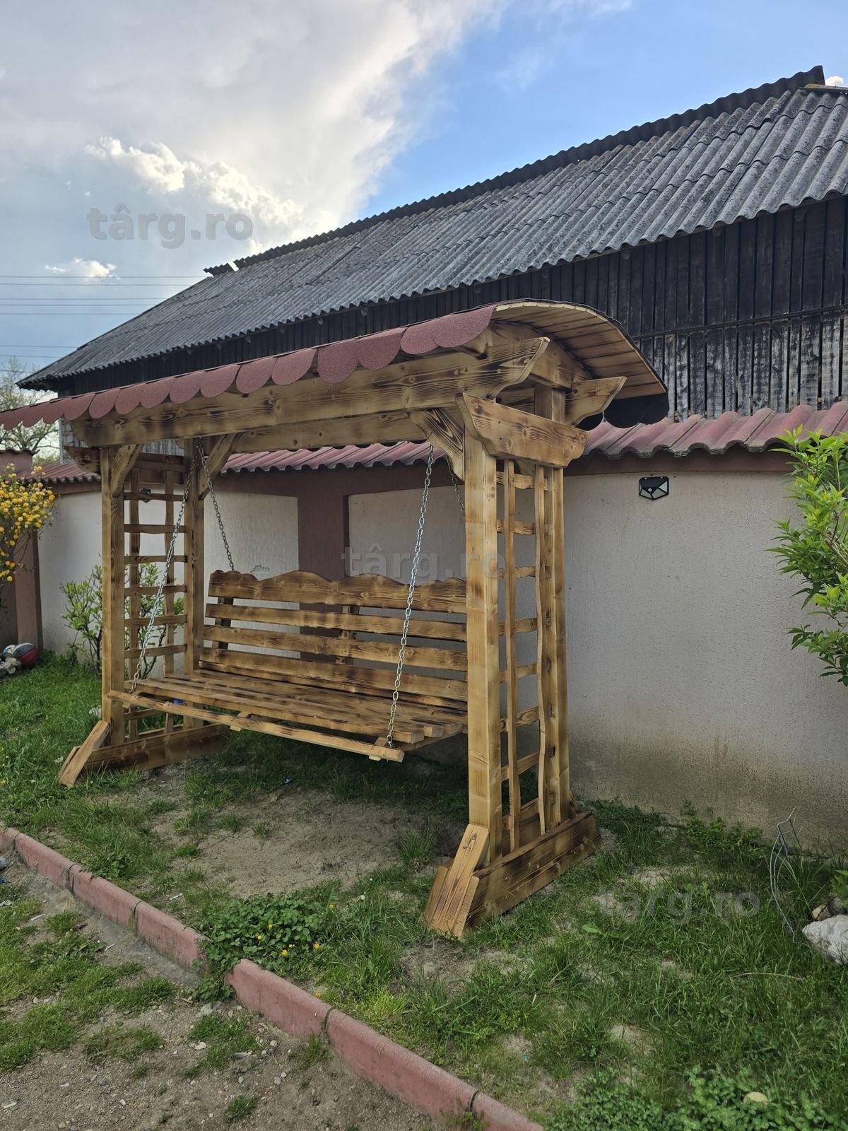 Leagan ,pergola,lemn masiv uscat