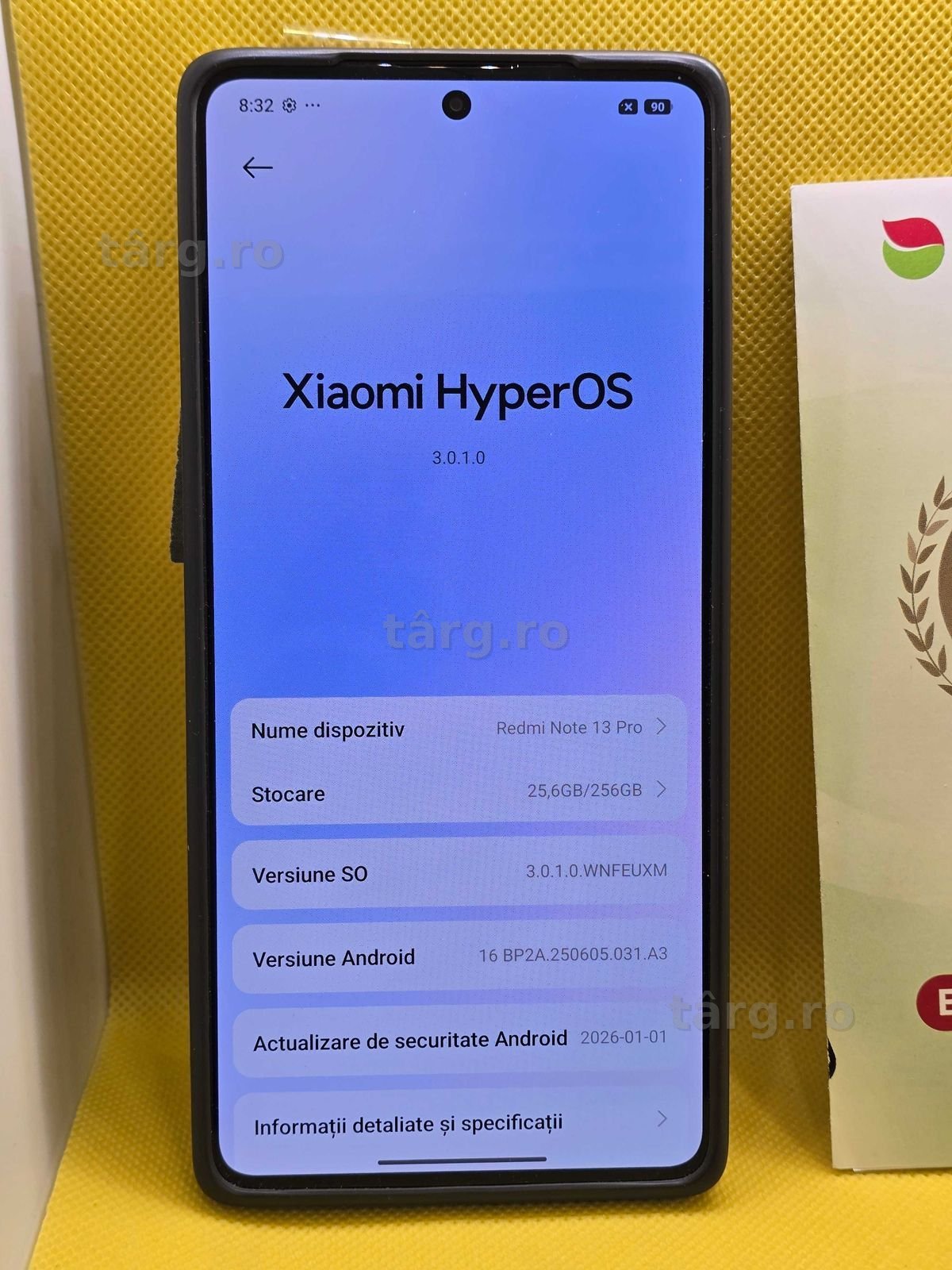 Telefon Xiaomi Redmi Note 13 Pro (Ag29 Siraj b.34526.1) Garantie 2 ani 2