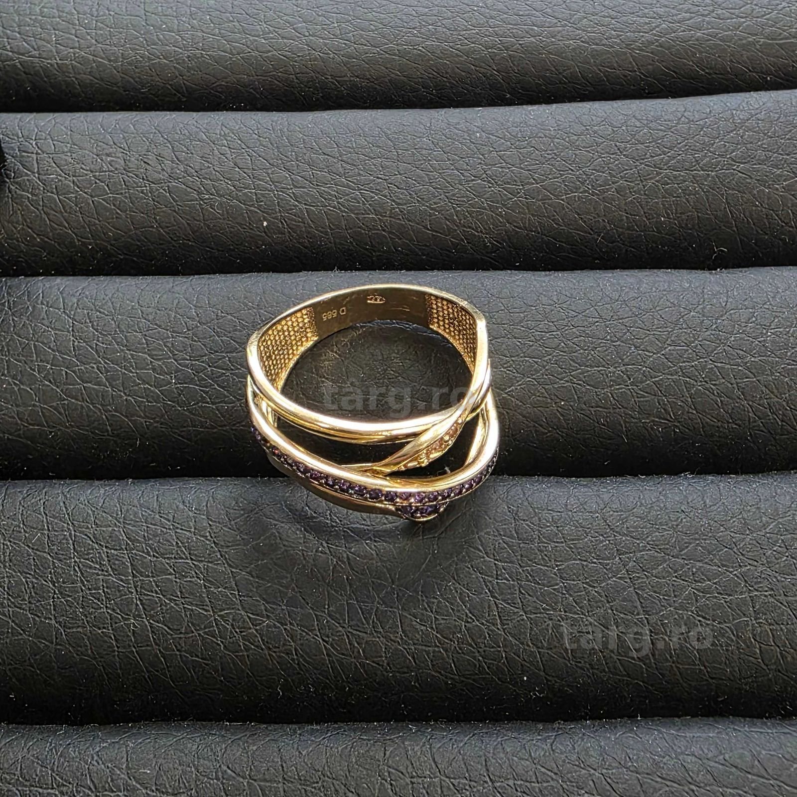 Inel Aur 14K - 4.62 grame / 2210 lei ( B33713.4 / Ag28 Doi Baieti ) 6
