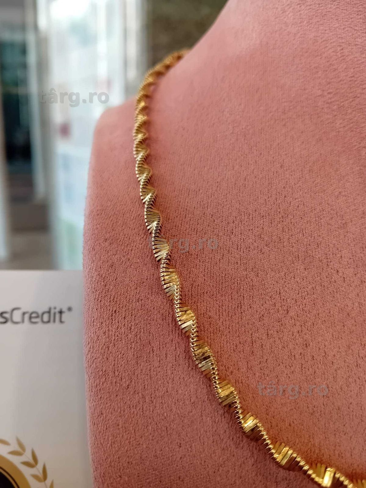 Lant aur 14k 12.22g 43cm (Iulius Mall)(B-393.5) Garantie 2 ani! 2