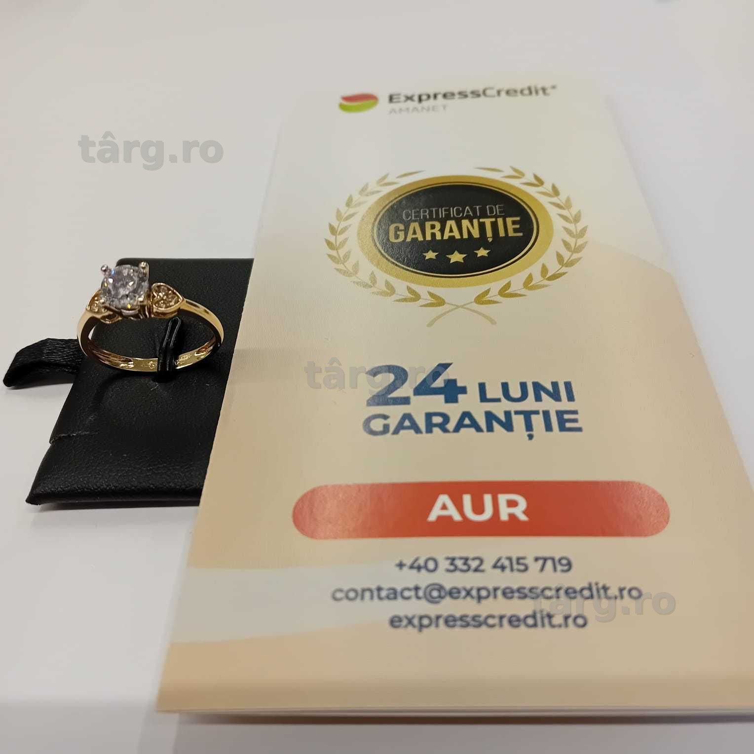 Inel aur 14k (ag49 Esplanada b.7755) Garantie 2 Ani