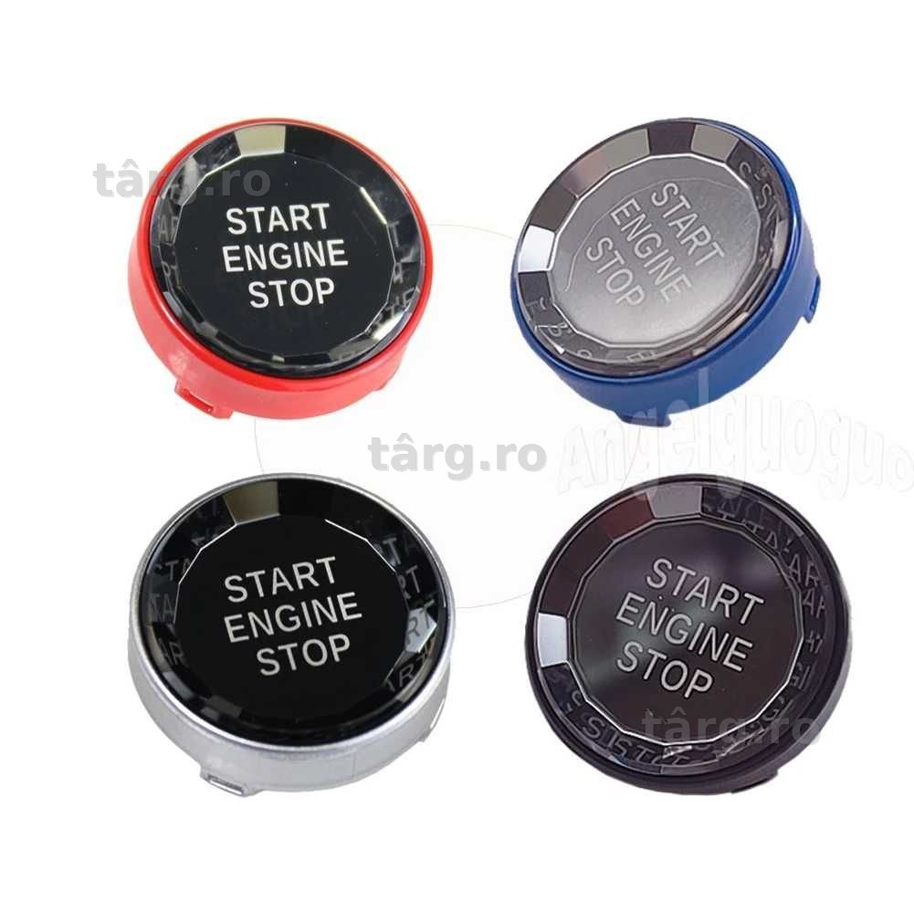Buton Pornire Start Stop Cristal BMW E90 91 92 93 E60 E70 71 E87 83 84