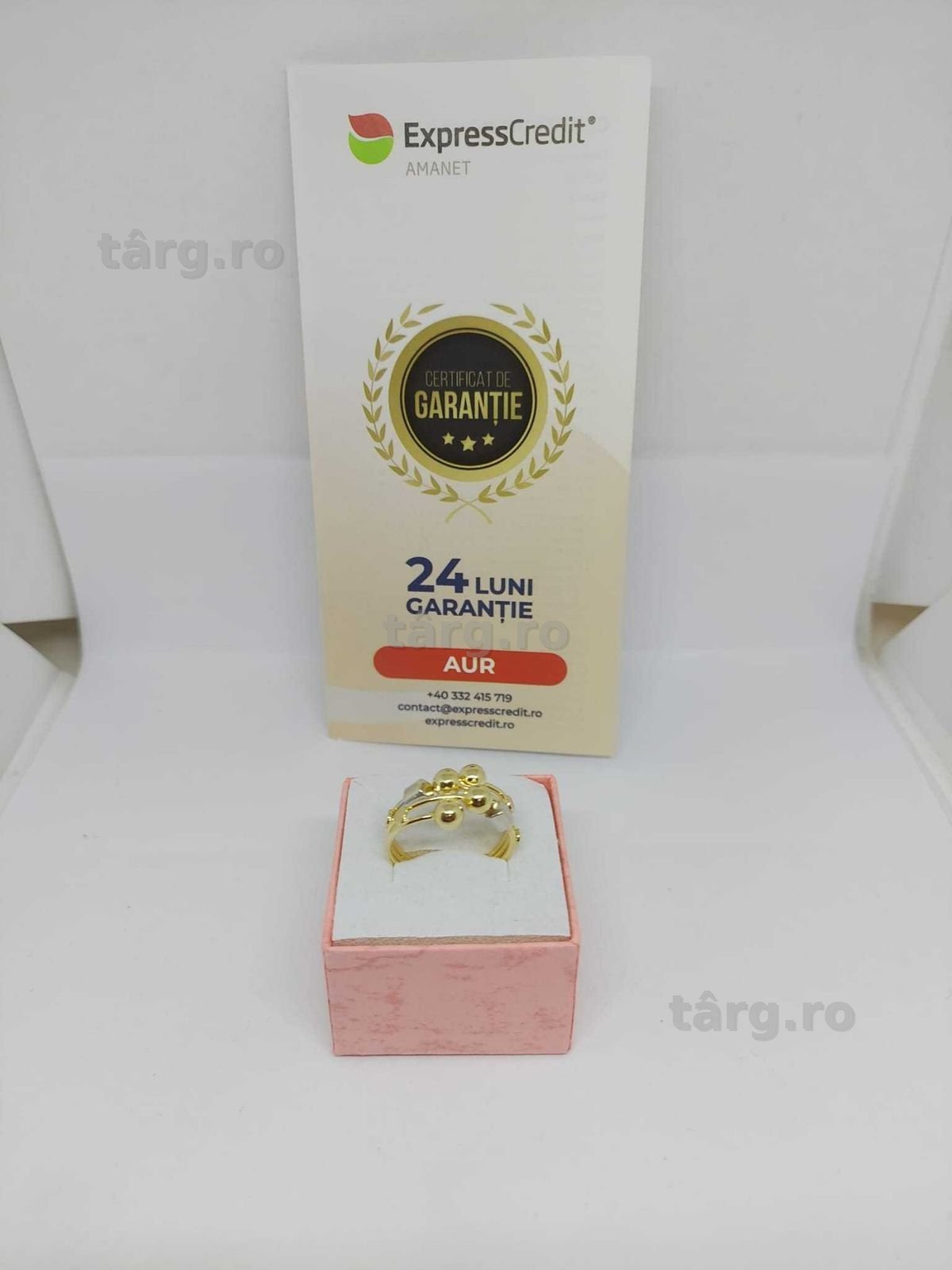 Inel aur 14k 4.69gr [35219.1/30 Pacurari 2] Garantie 2 ani! 2