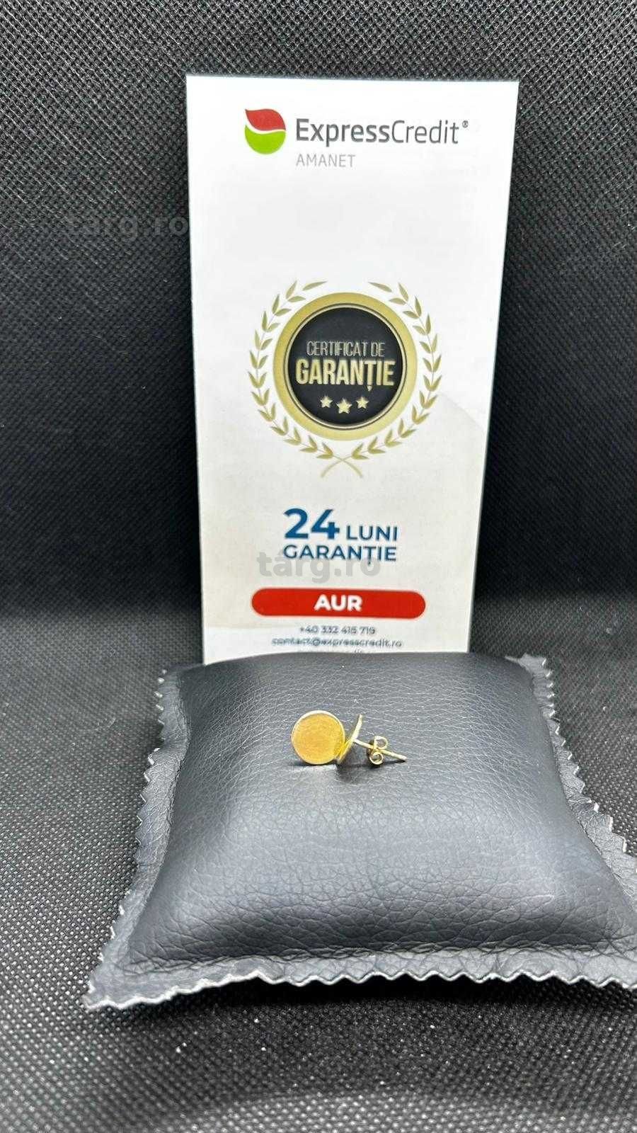 Cercei aur 14k 1.60g (B.24896.1 AG31 Barboi) Garantie 2 ani!