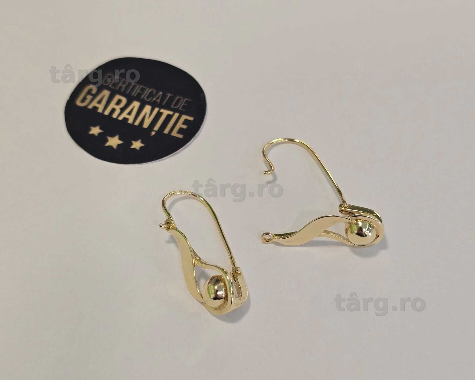 Cercei aur 14 K, 2.58 gr. (ECA 39 / b18286.1) – Garantie 2 ani 3