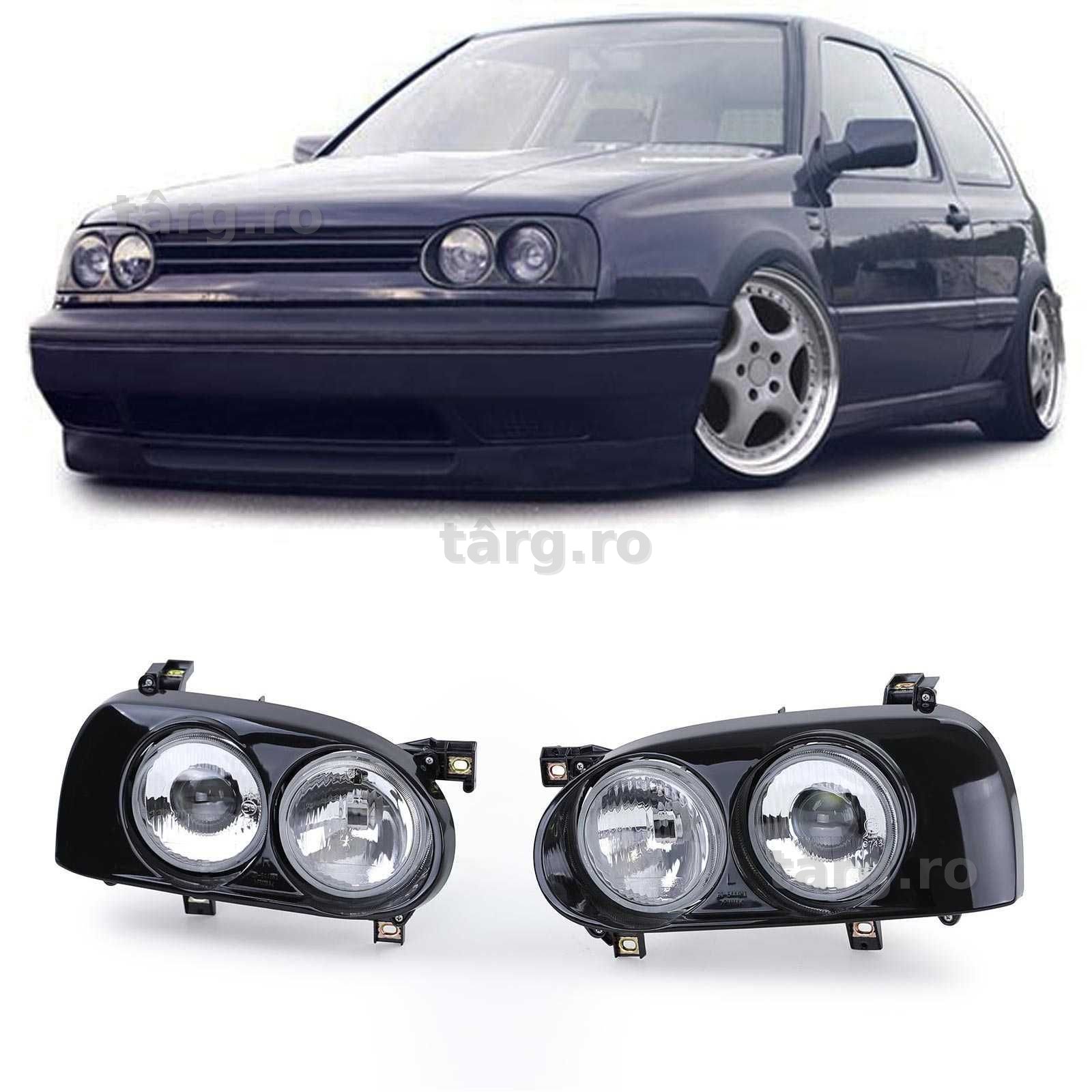 Faruri tuning pentru Volkswagen Golf III lupa omologat Emark