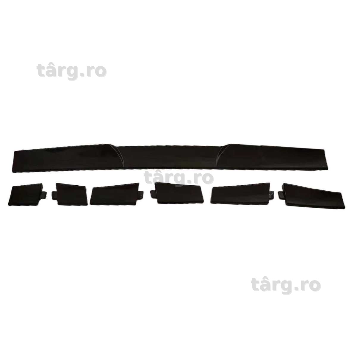 Eleron portbagaj / haion universal negru lucios