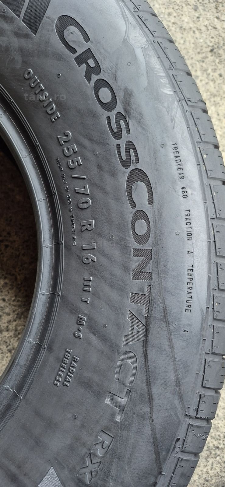 4 anvelope ca si noi M+S Continental 255/70/16,dot 2023.Pret pe bucata 5
