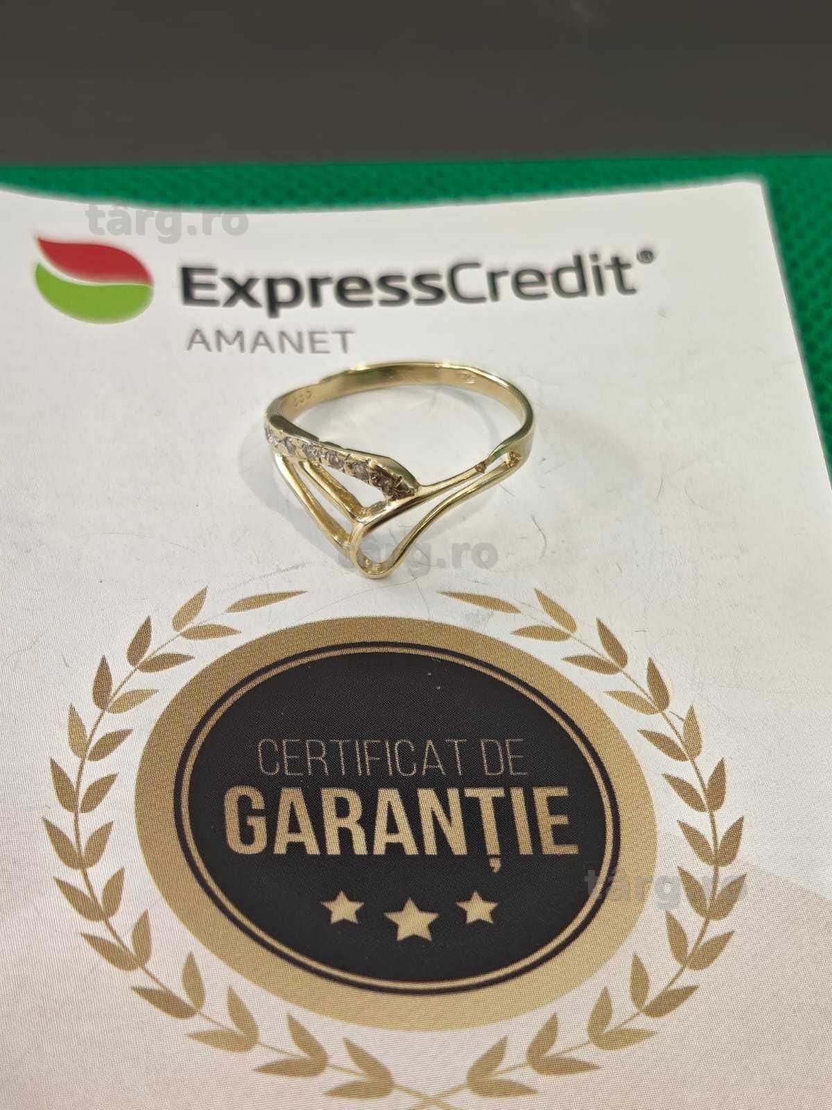 Inel 14K 1.52g (AG44 B.6975.4) GARANTIE 24 LUNI