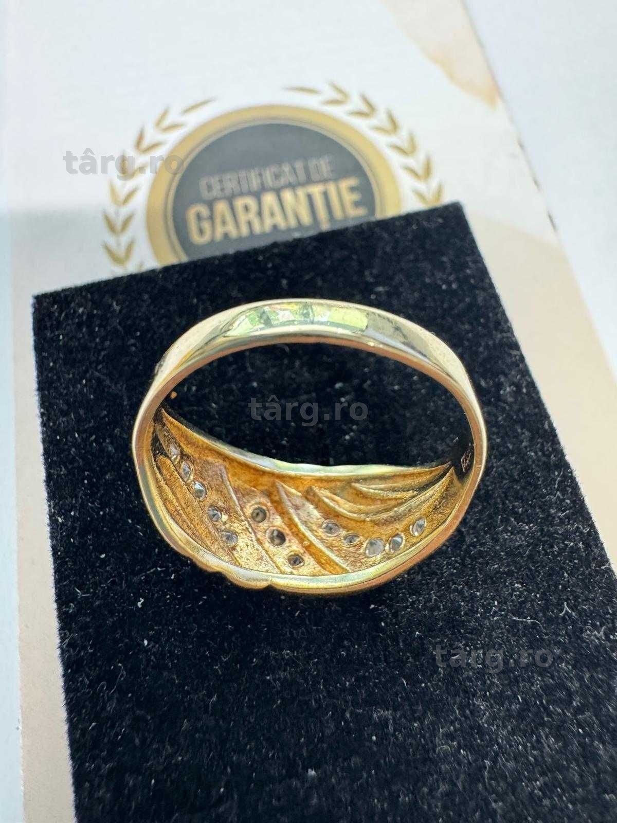 Inel din aur 14k (70109.1/ 10 Pacurari 1) garantie 2 ani! 6