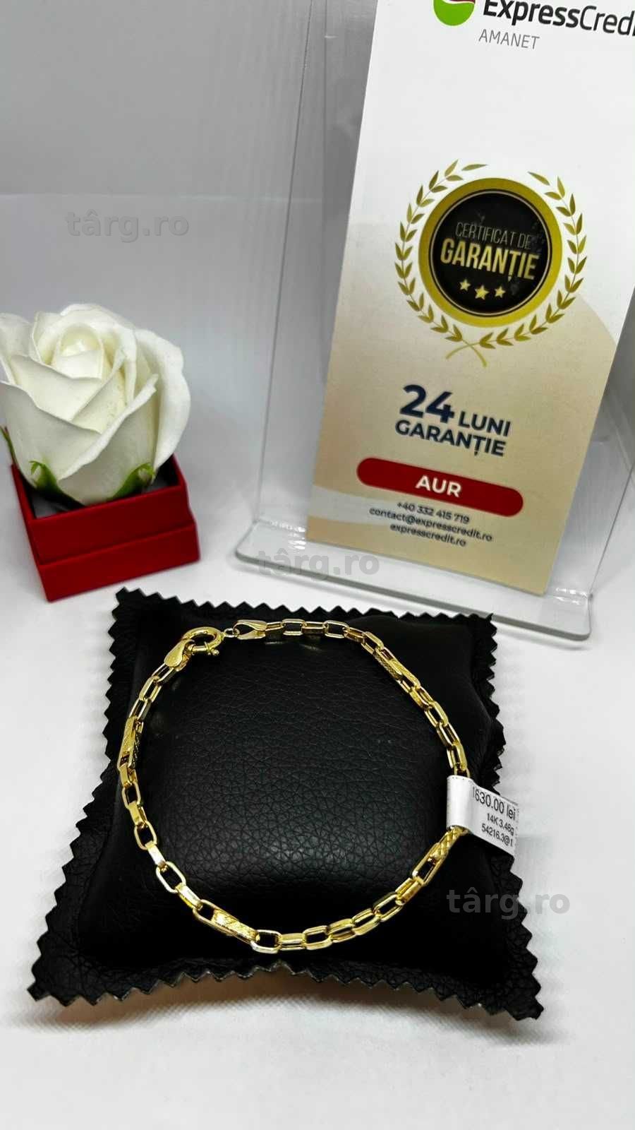 Bratara Aur 14K 3.46g (AG1 Alexandru B54216.3) - Garantie 2 ani!