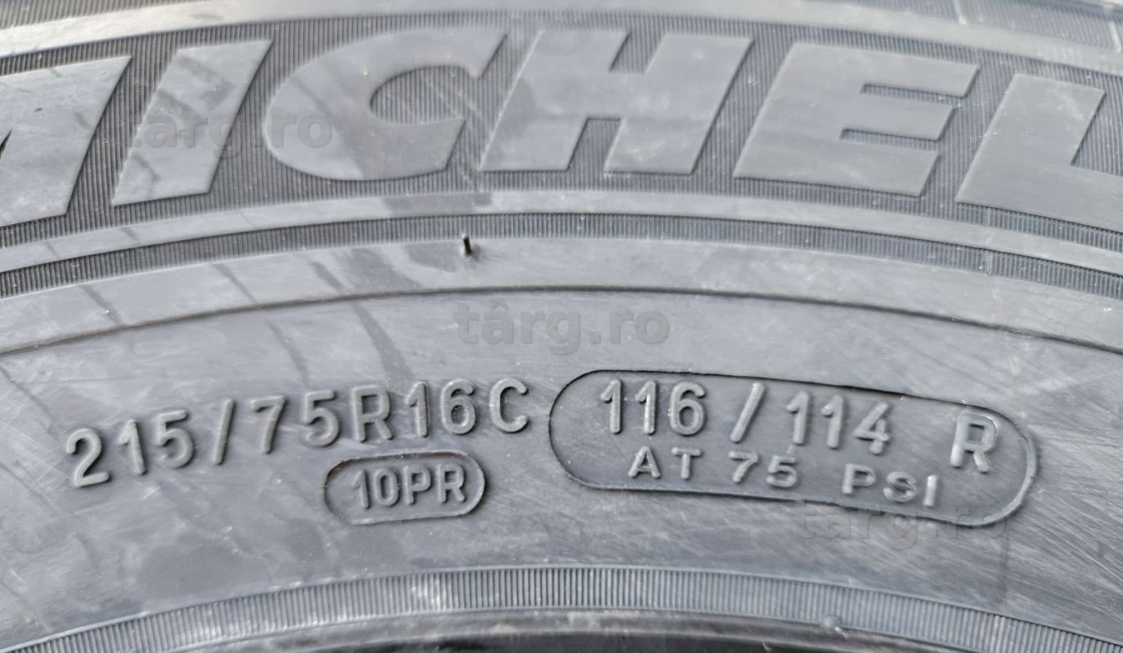 215/75 R16C, 116, MICHELIN Alpin (Made in France), Anvelope iarna M+S 5